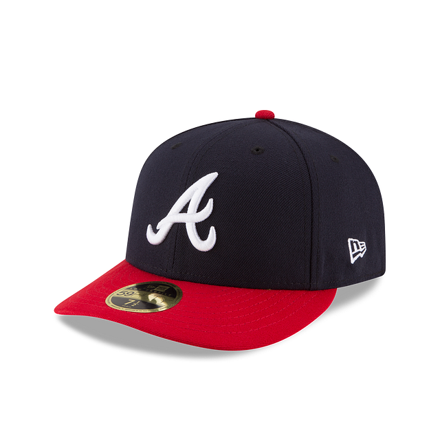 Atlanta Braves Authentic Collection Low Profile 59Fifty Fitted Hat