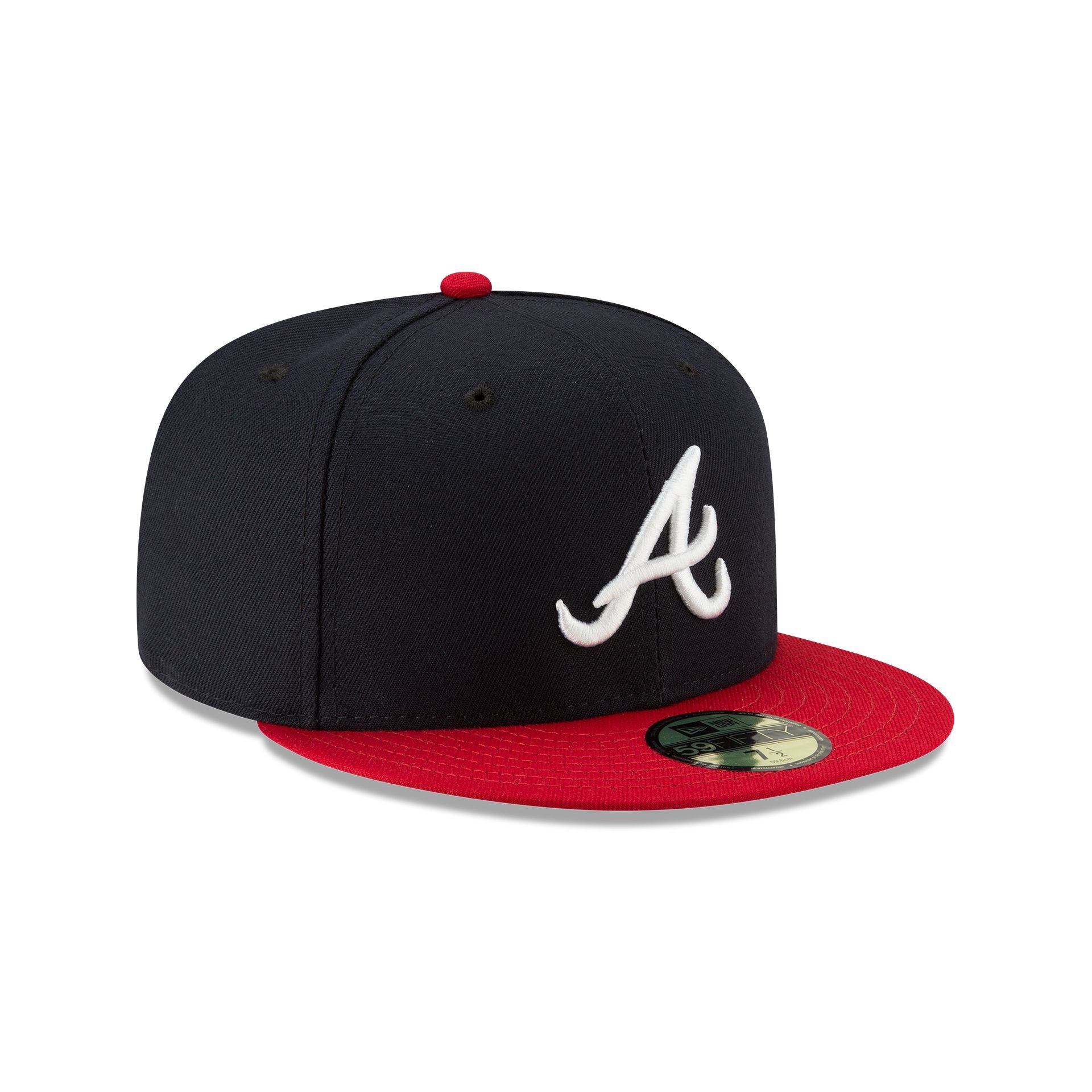 Atlanta Braves Authentic Collection Home 59Fifty Fitted Hat - Image 3