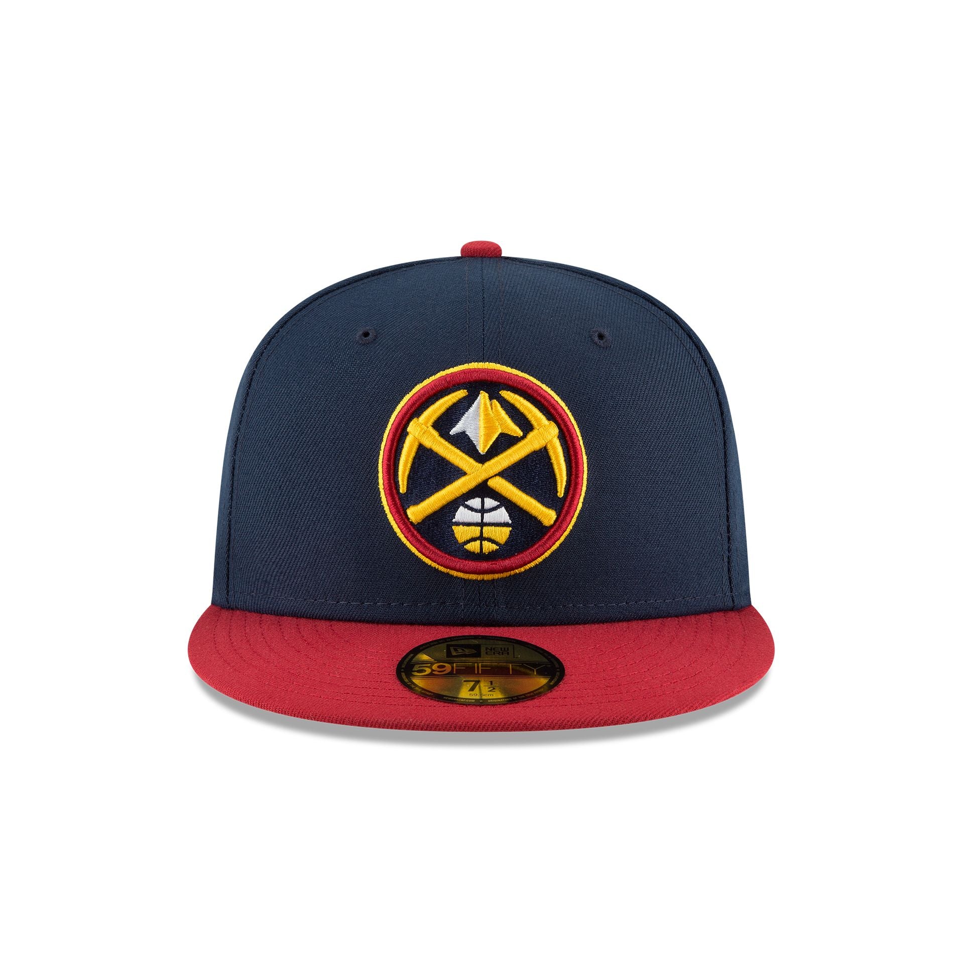 Alternative view of Denver Nuggets Two Tone 59Fifty Fitted Hat