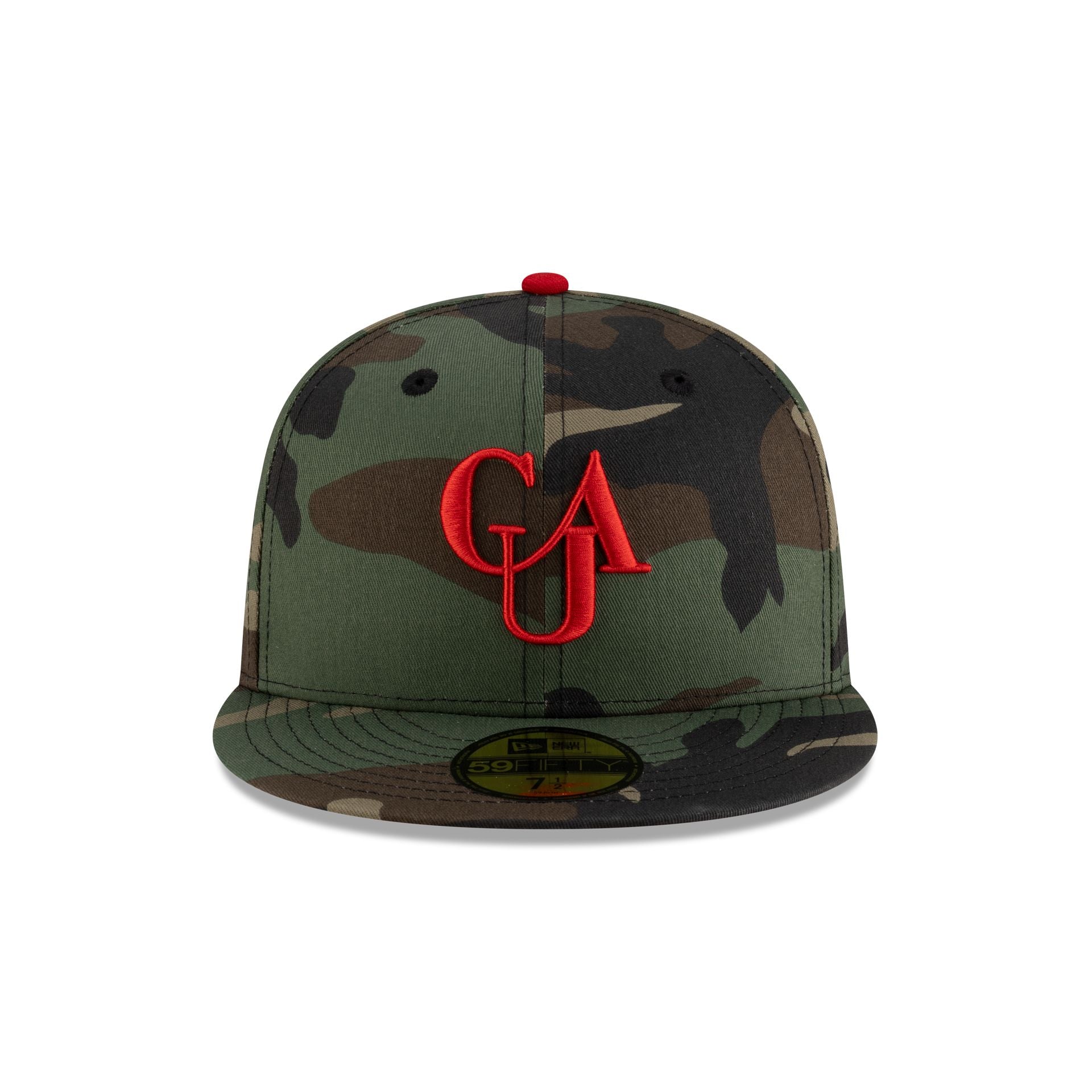 Alternative view of Clark Atlanta Panthers Camo 59Fifty Fitted Hat