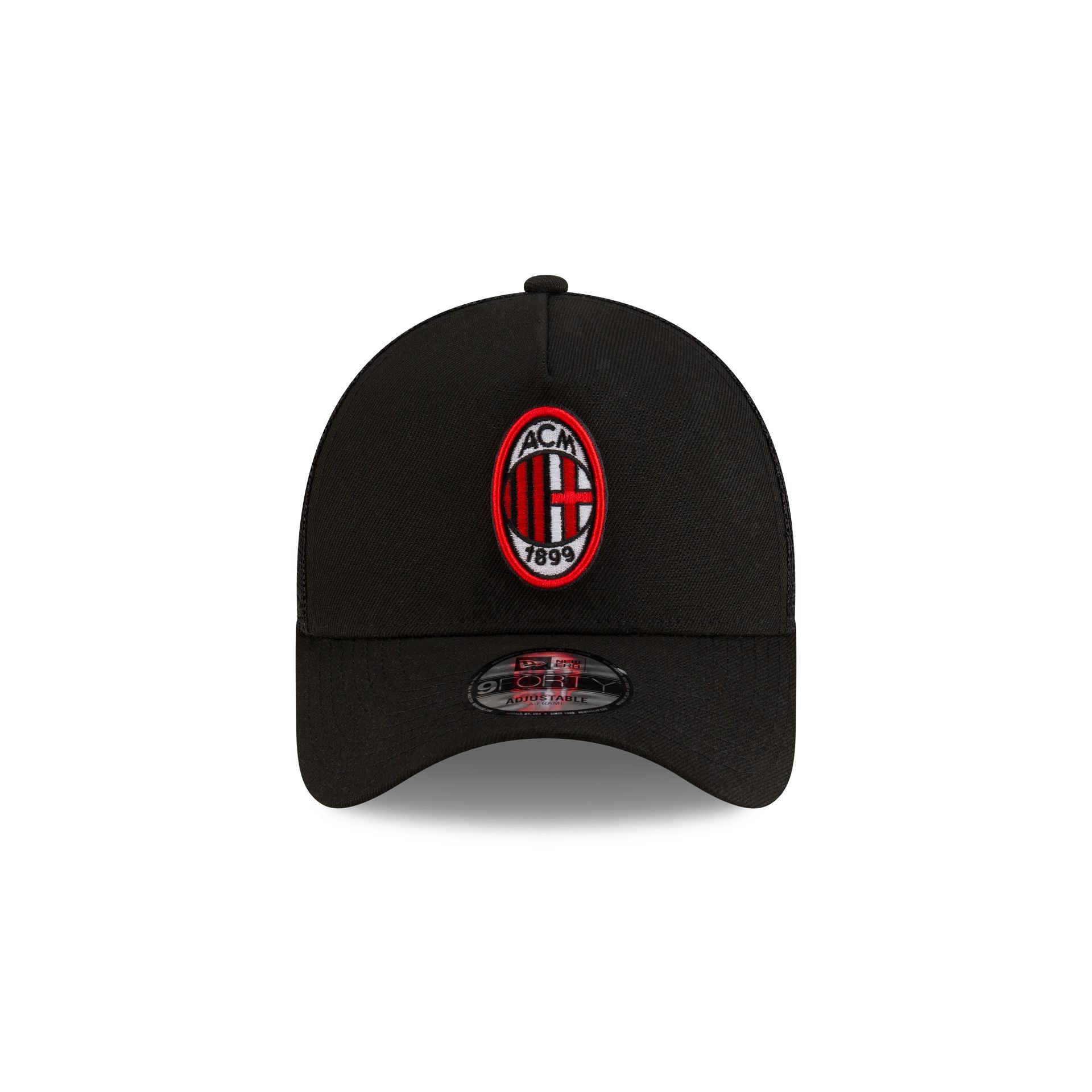 Alternative view of Ac Milan Black 9Forty A-Frame Trucker Hat