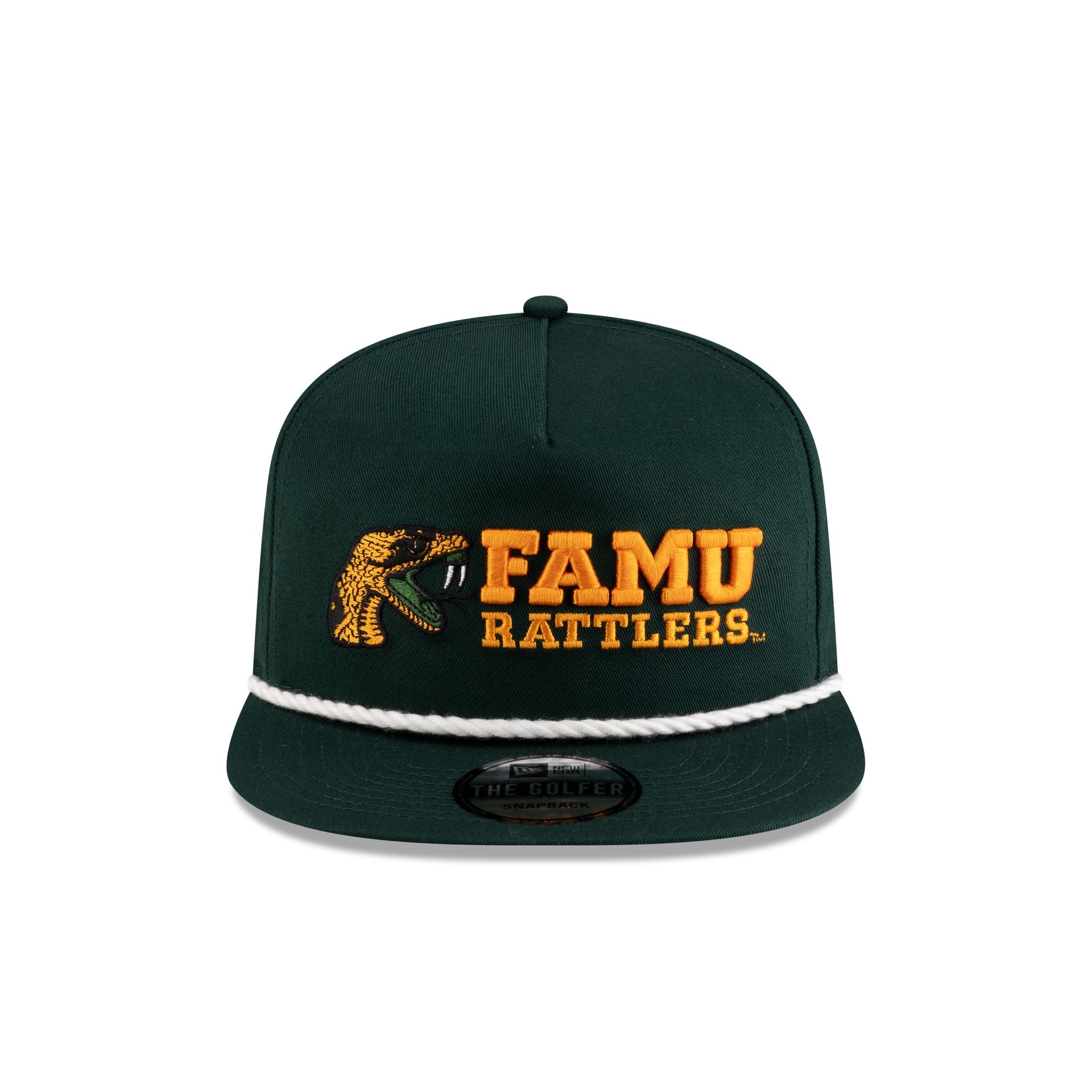 Alternative view of Famu Rattlers Green Golfer Hat