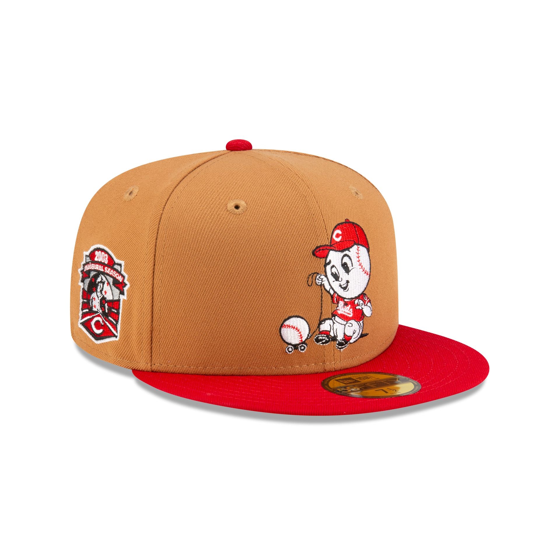 Cincinnati Reds Mini Mascot 59Fifty Fitted Hat