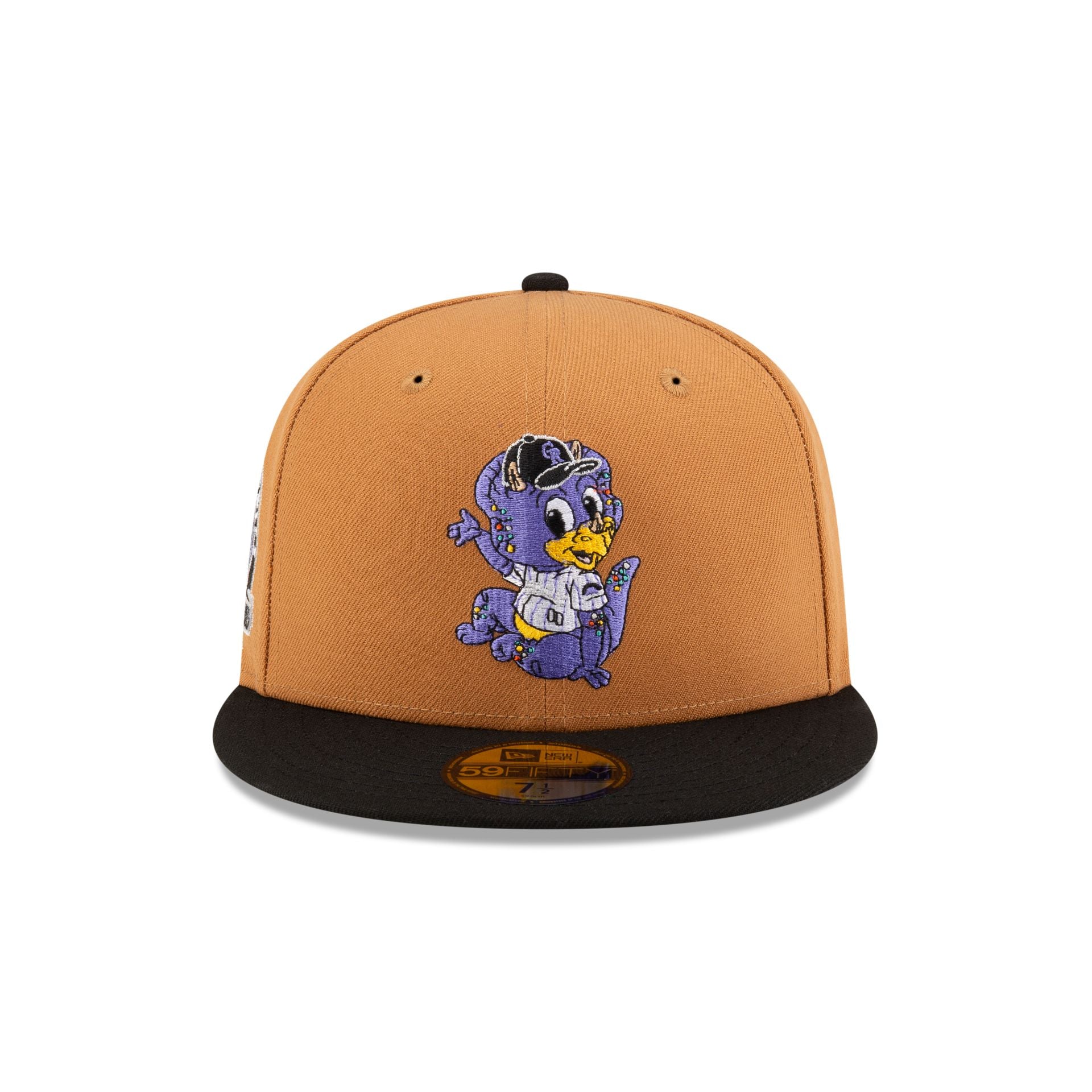 Alternative view of Colorado Rockies Mini Mascot 59Fifty Fitted Hat