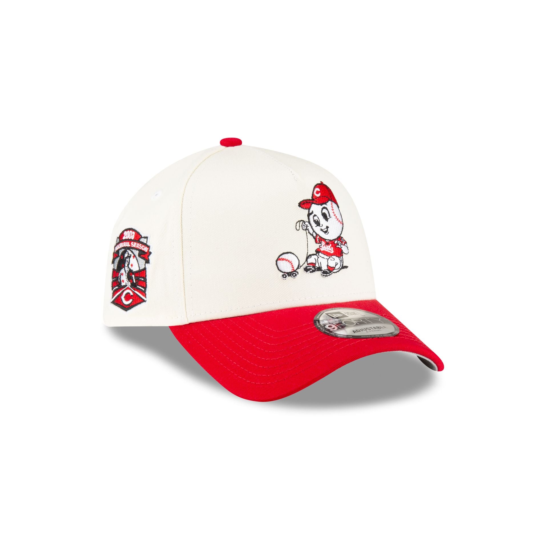 Cincinnati Reds Mini Mascot 9Forty A-Frame Snapback Hat