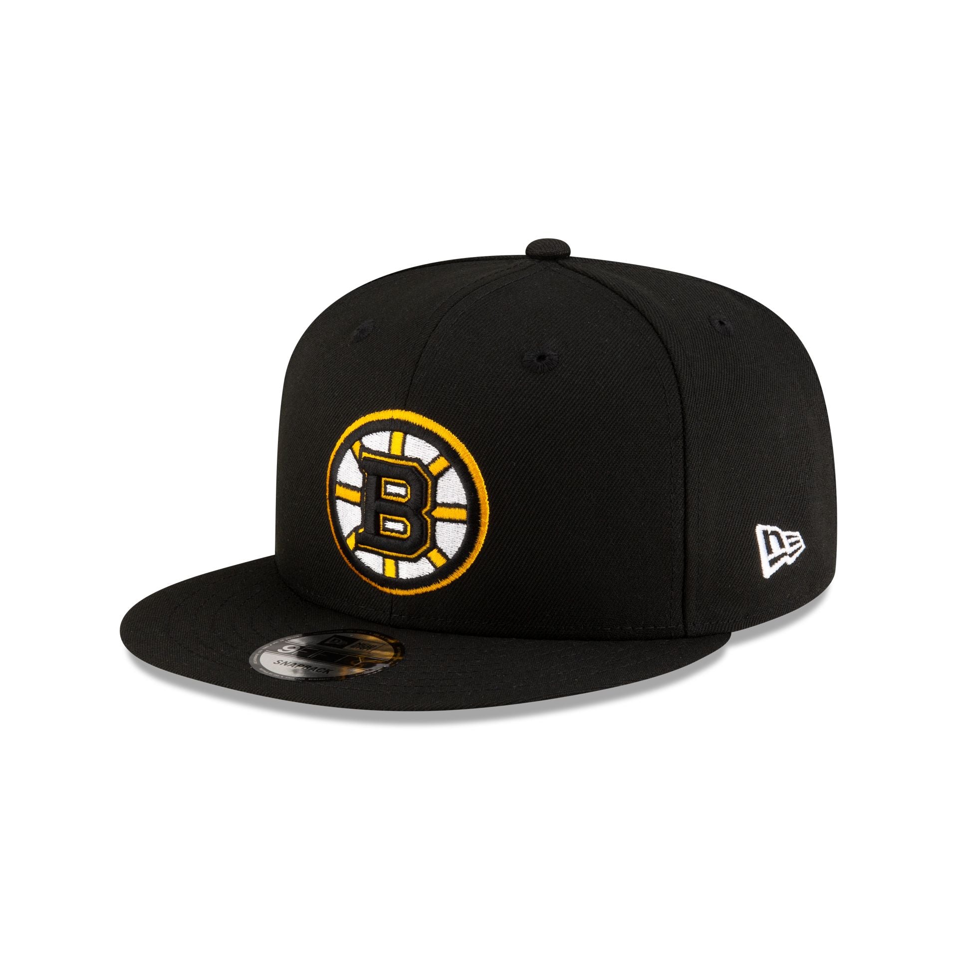 Alternative view of Boston Bruins Black 9Fifty Snapback Hat