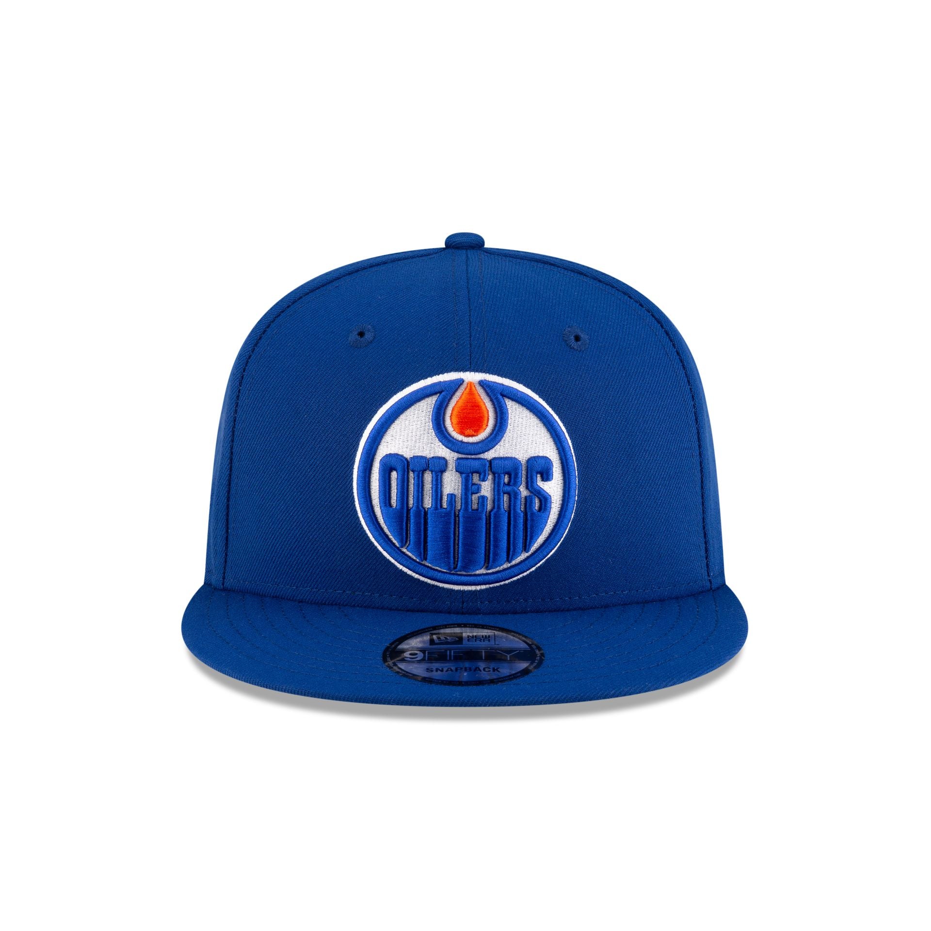 Alternative view of Edmonton Oilers Blue 9Fifty Snapback Hat