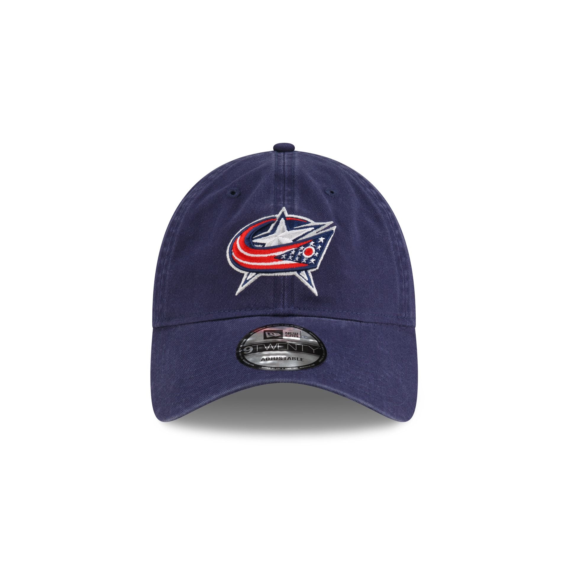 Alternative view of Columbus Blue Jackets Team 9Twenty Adjustable Hat