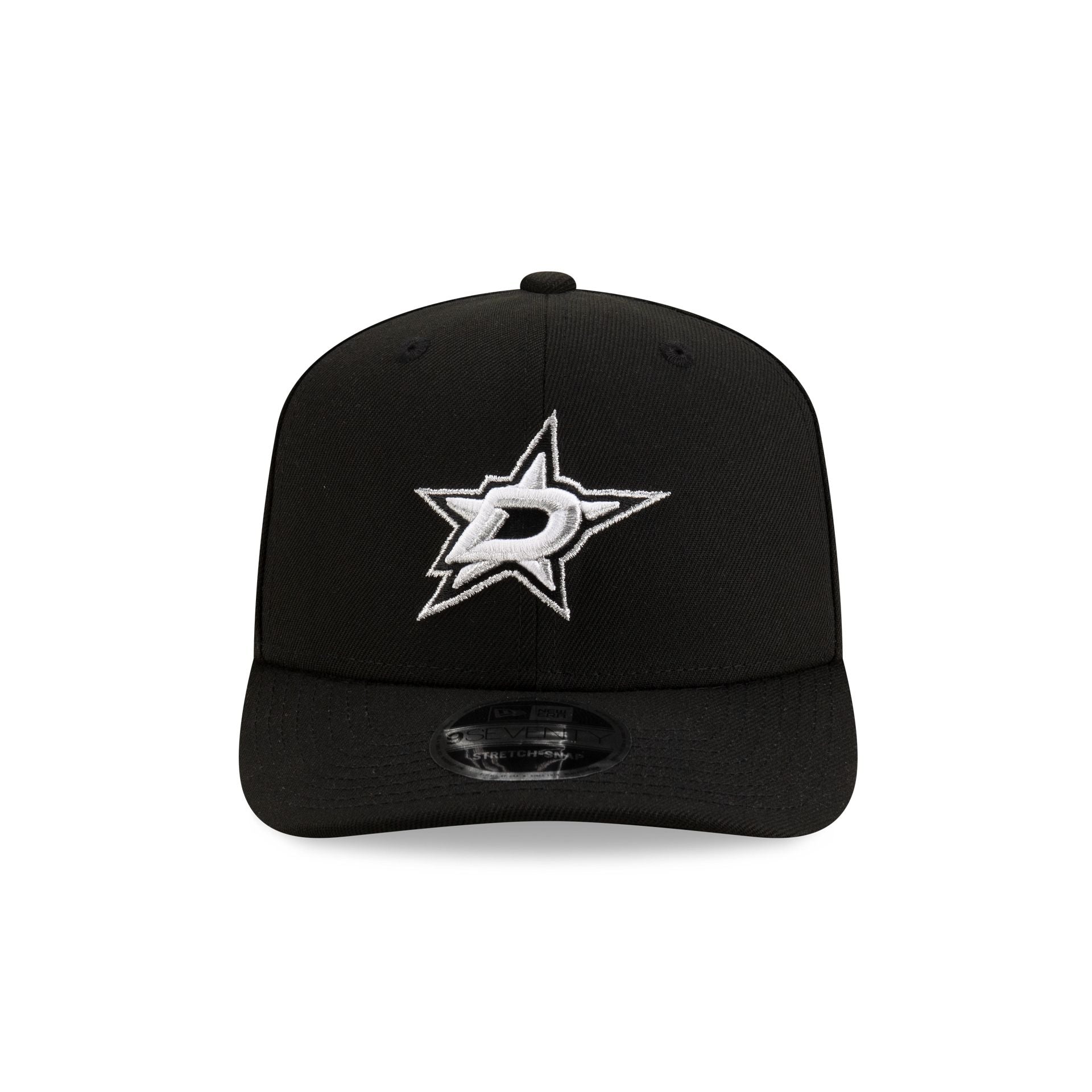Alternative view of Dallas Stars Black 9Seventy Stretch-Snap Hat