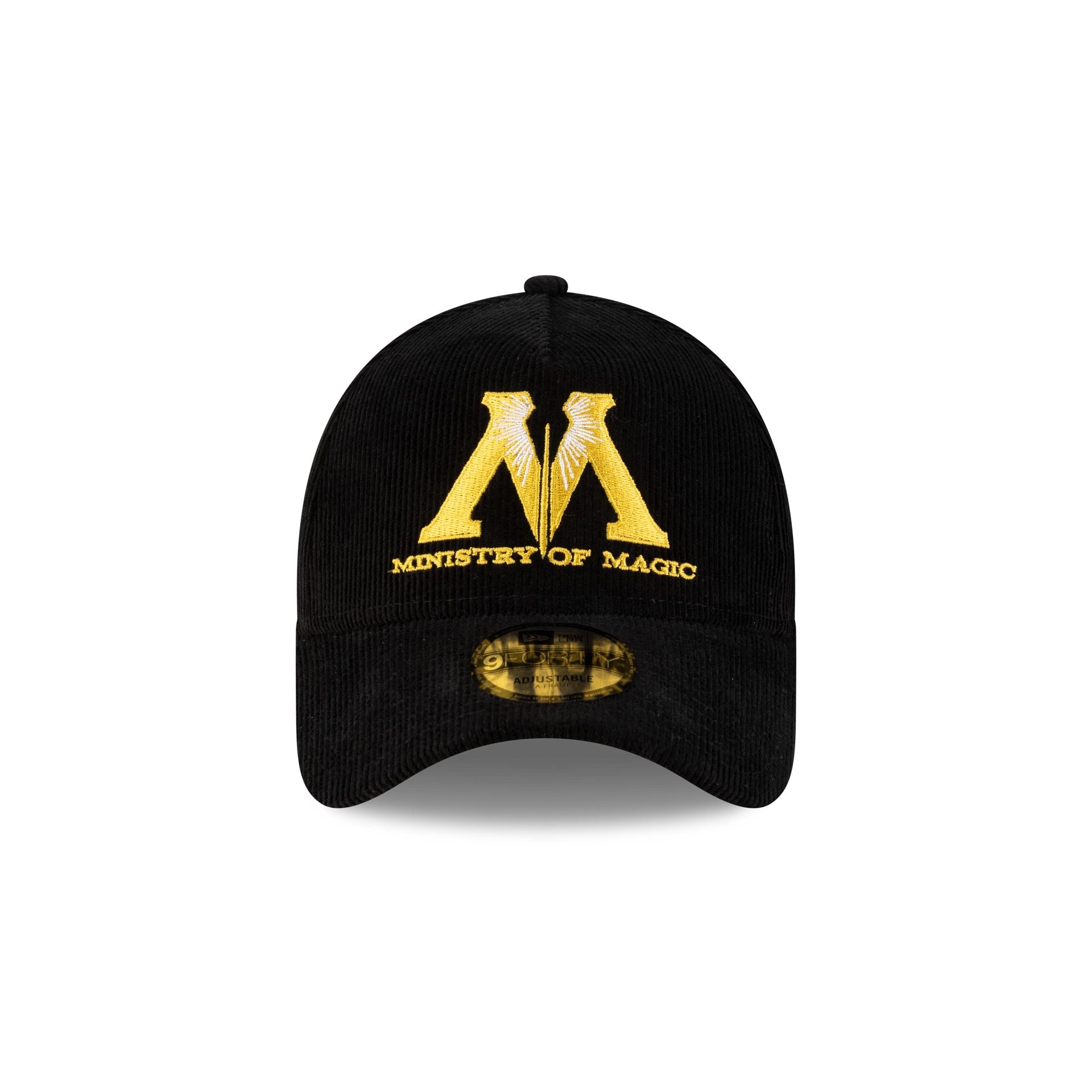 Alternative view of Harry Potter Ministry Of Magic Corduroy 9Forty A-Frame Snapback Hat