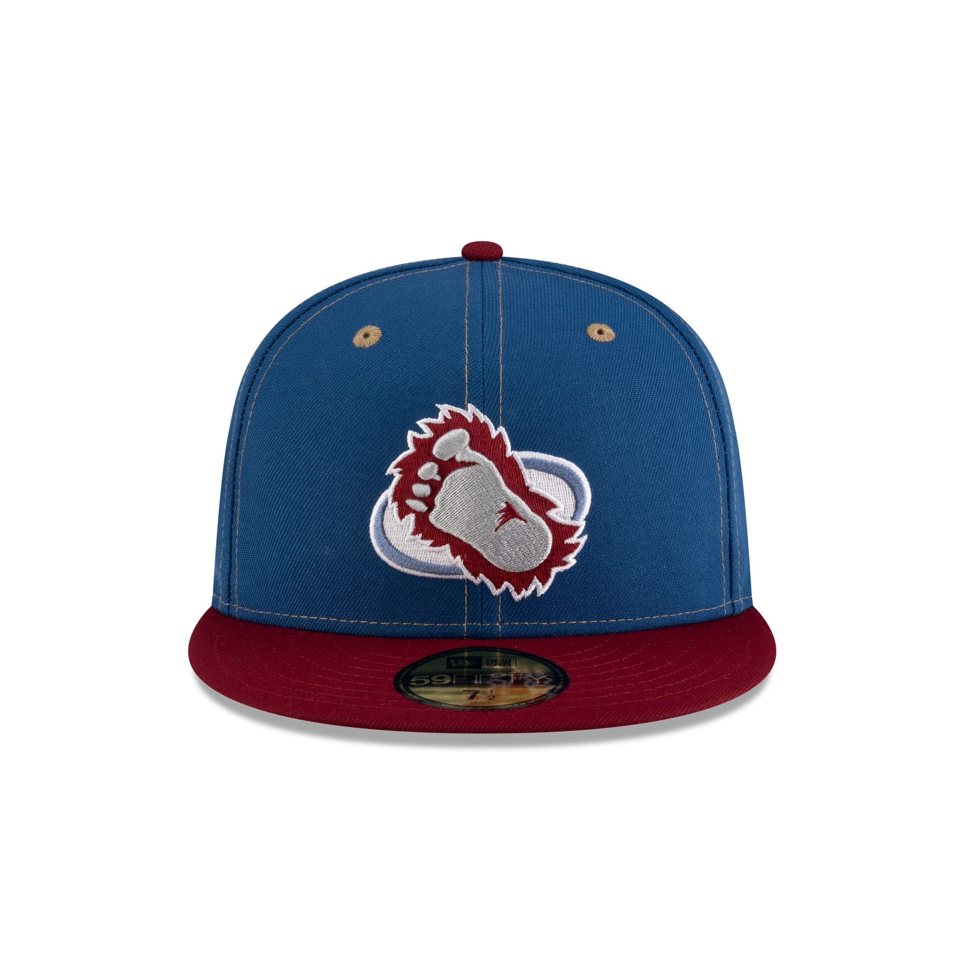 Alternative view of Colorado Avalanche Slate 59Fifty Fitted Hat