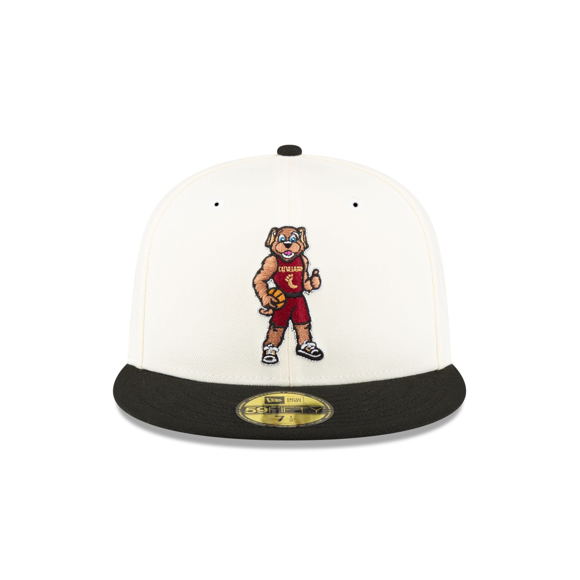 Alternative view of Cleveland Cavaliers Moondog Mascot 59Fifty Fitted Hat