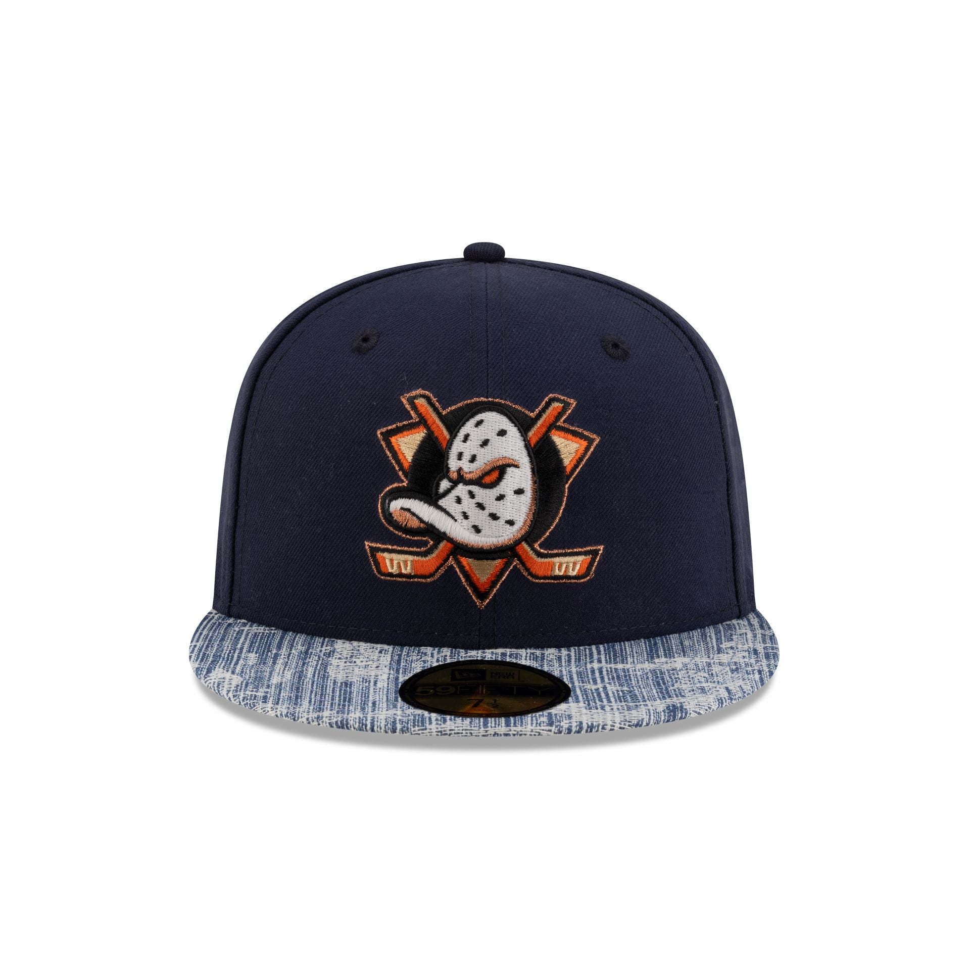 Alternative view of Anaheim Ducks Denim 59Fifty Fitted Hat