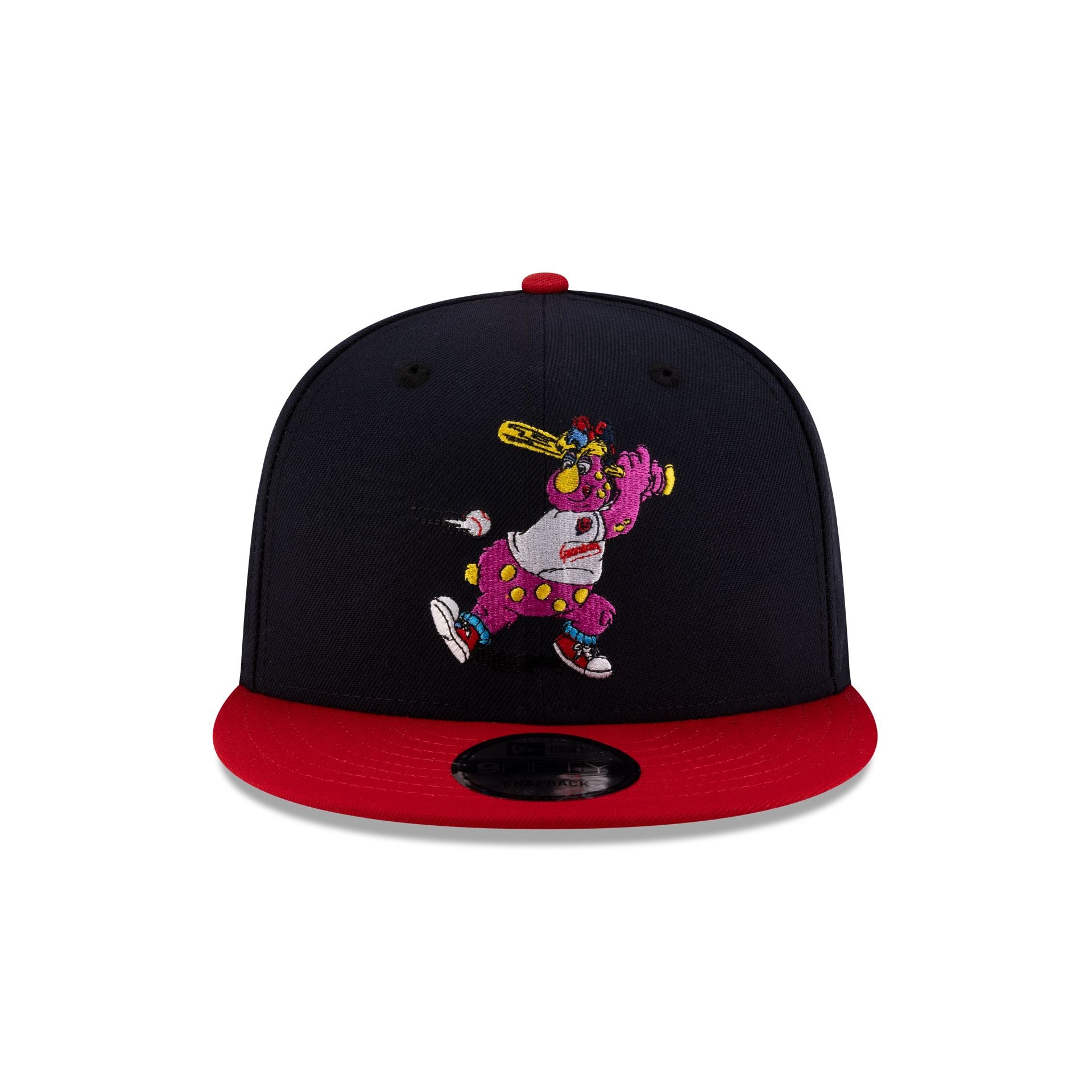 Alternative view of Cleveland Guardians Mascot Navy 9Fifty Snapback Hat