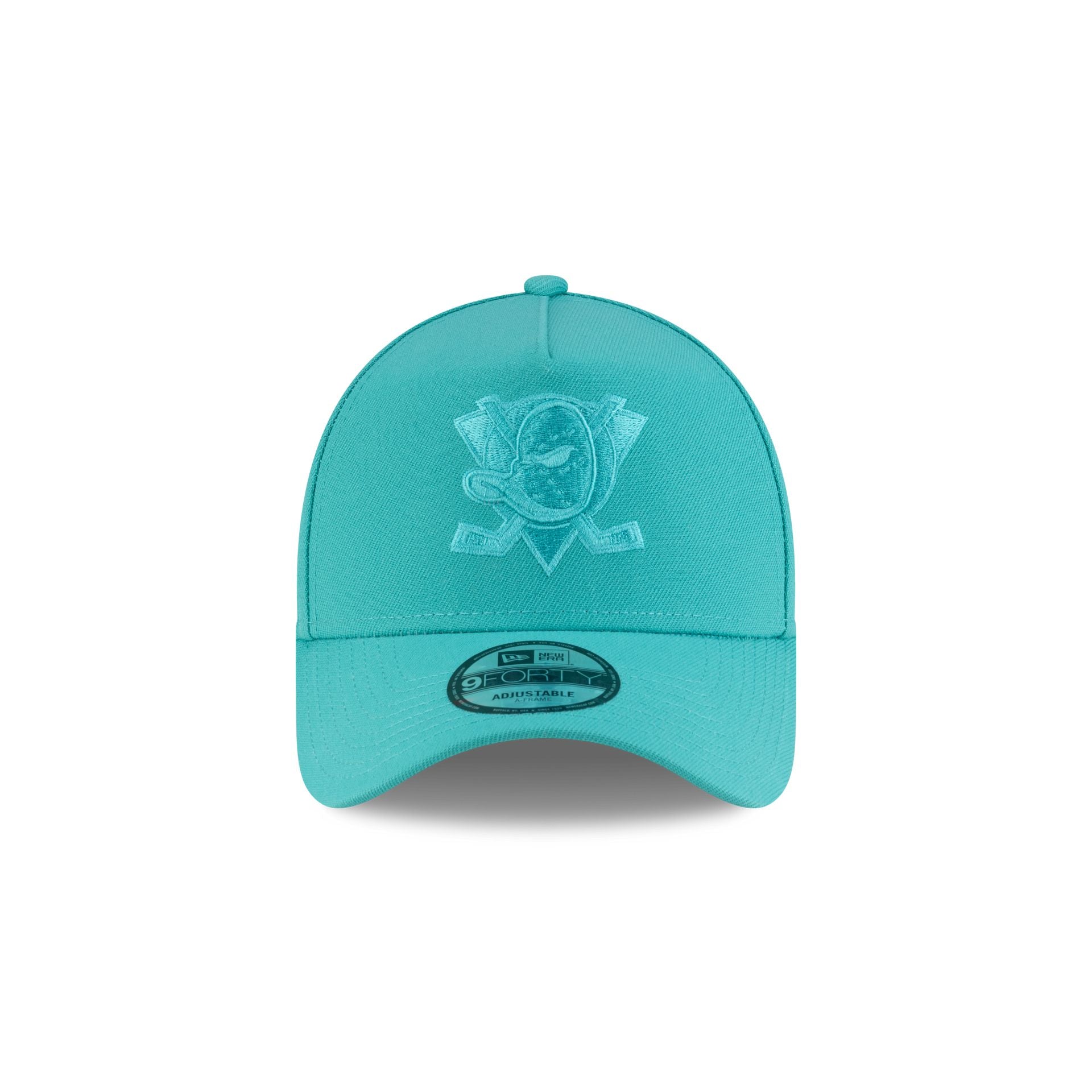 Alternative view of Anaheim Ducks Teal 9Forty A-Frame Snapback Hat