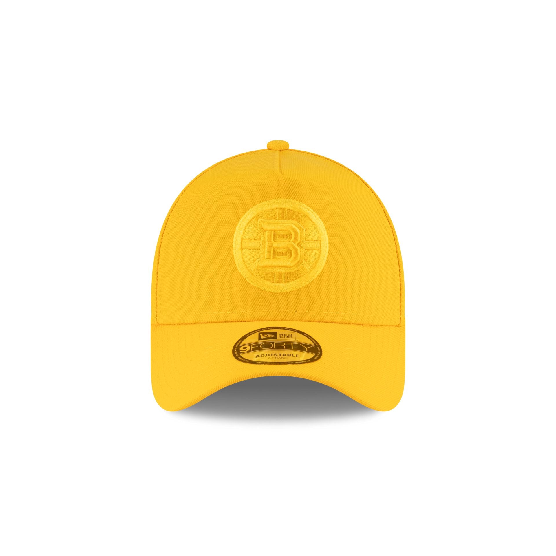 Alternative view of Boston Bruins Gold 9Forty A-Frame Snapback Hat