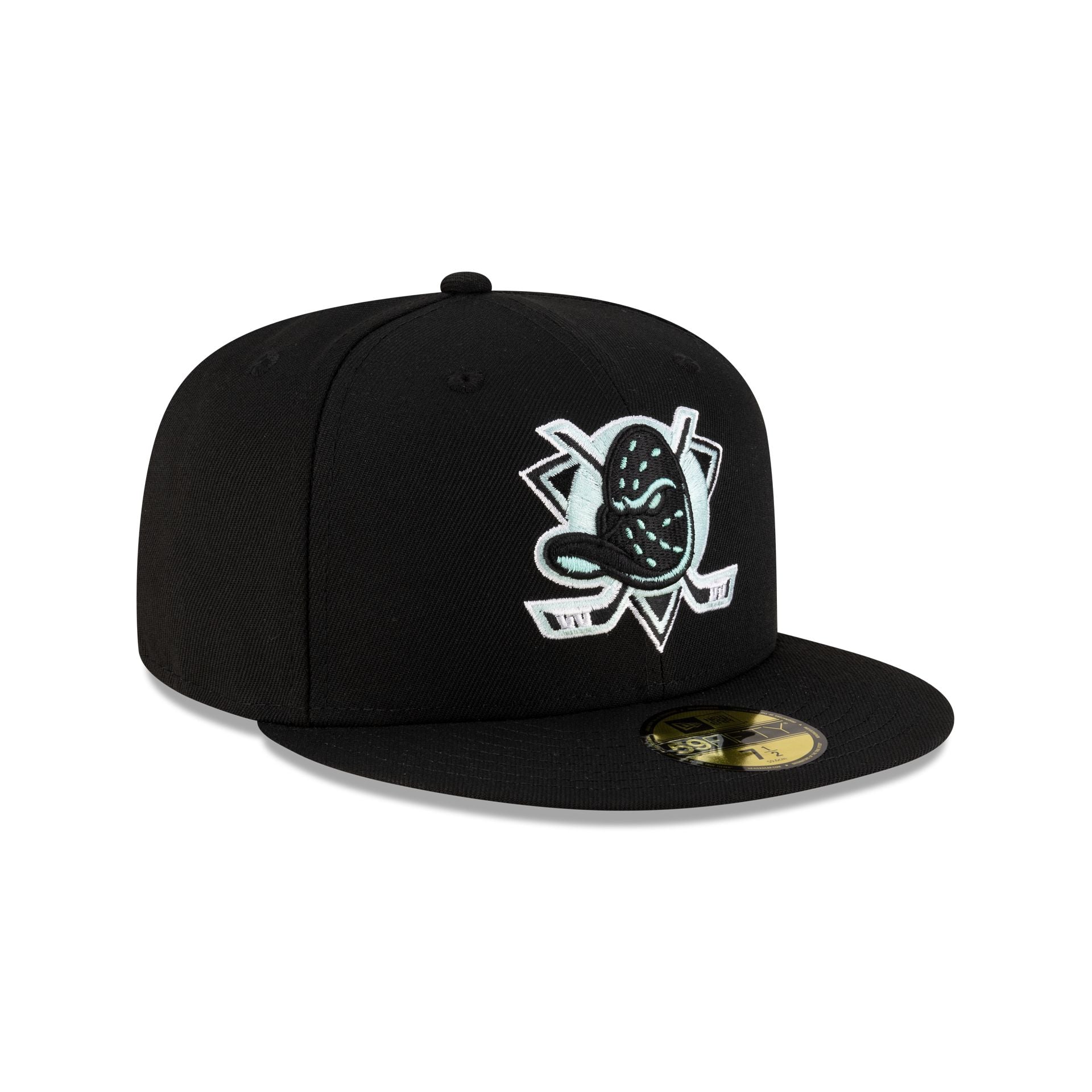 Alternative view of Anaheim Ducks Seaglass X-Ray 59Fifty Fitted Hat