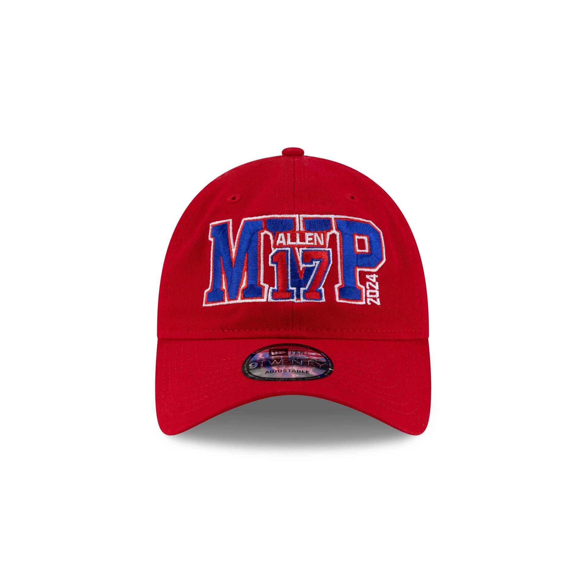 Alternative view of Buffalo Bills Josh Allen Mvp Red 9Twenty Adjustable Hat