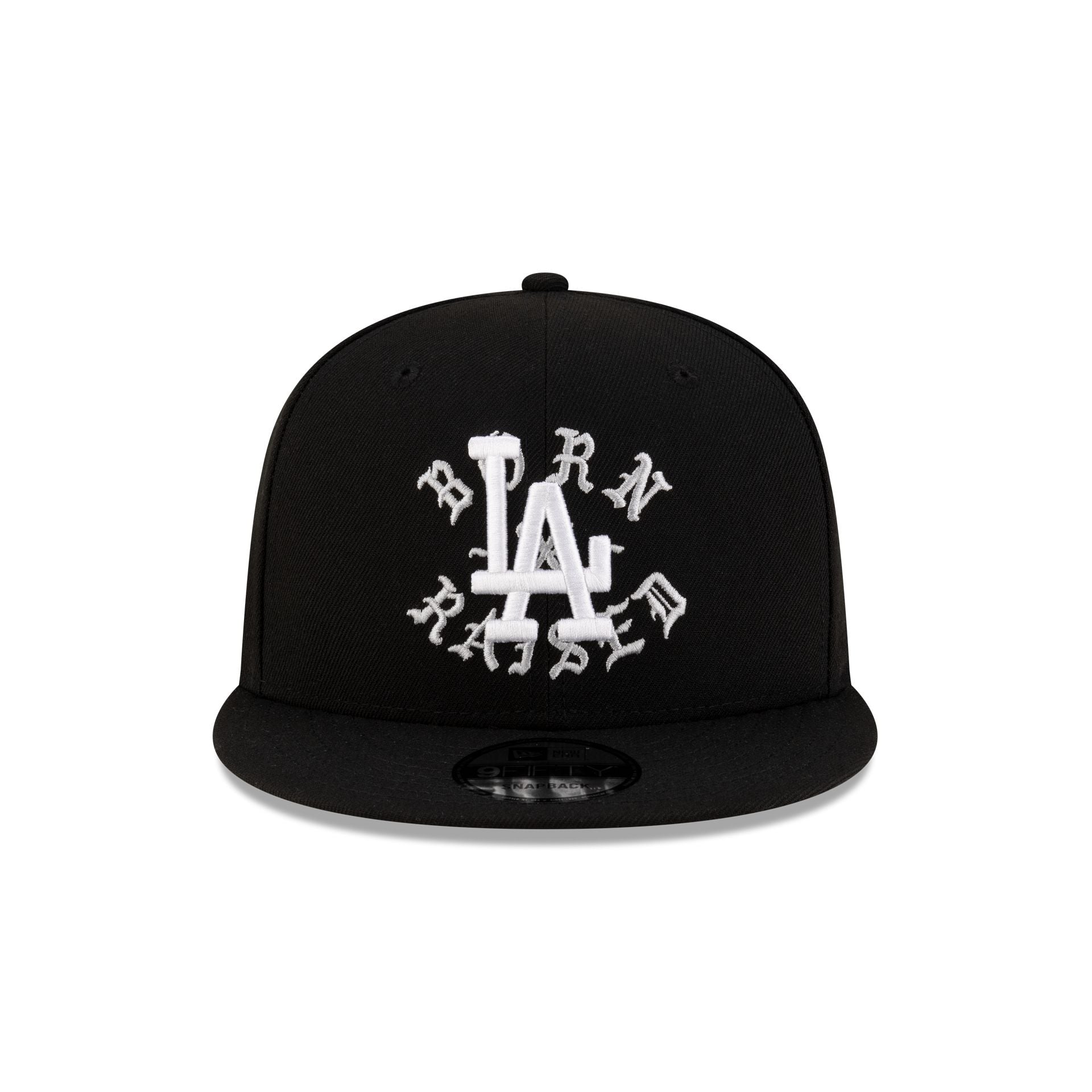 Alternative view of Born X Raised X Los Angeles Dodgers World Series Champions Black 9Fifty Snapback Hat