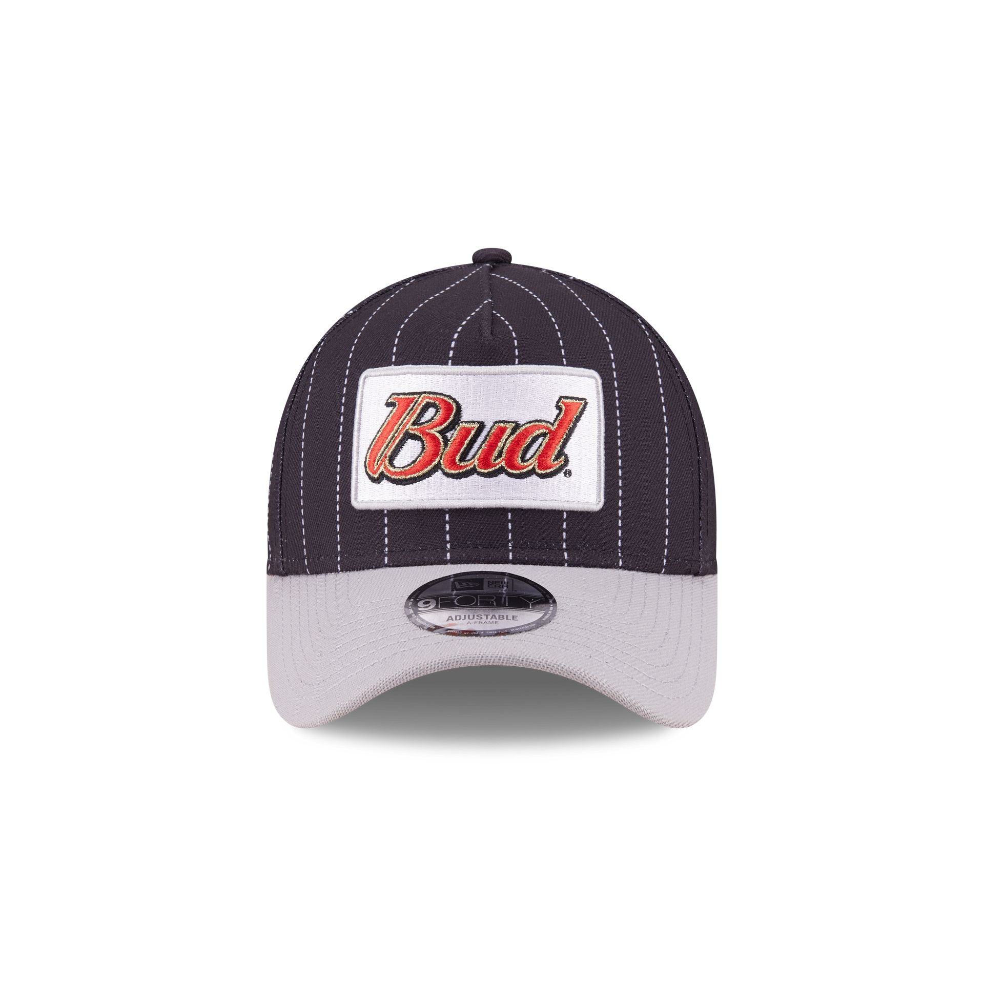 Alternative view of Dale Earnhardt Jr. X Budweiser Pinstripe 9Forty A-Frame Snapback Hat