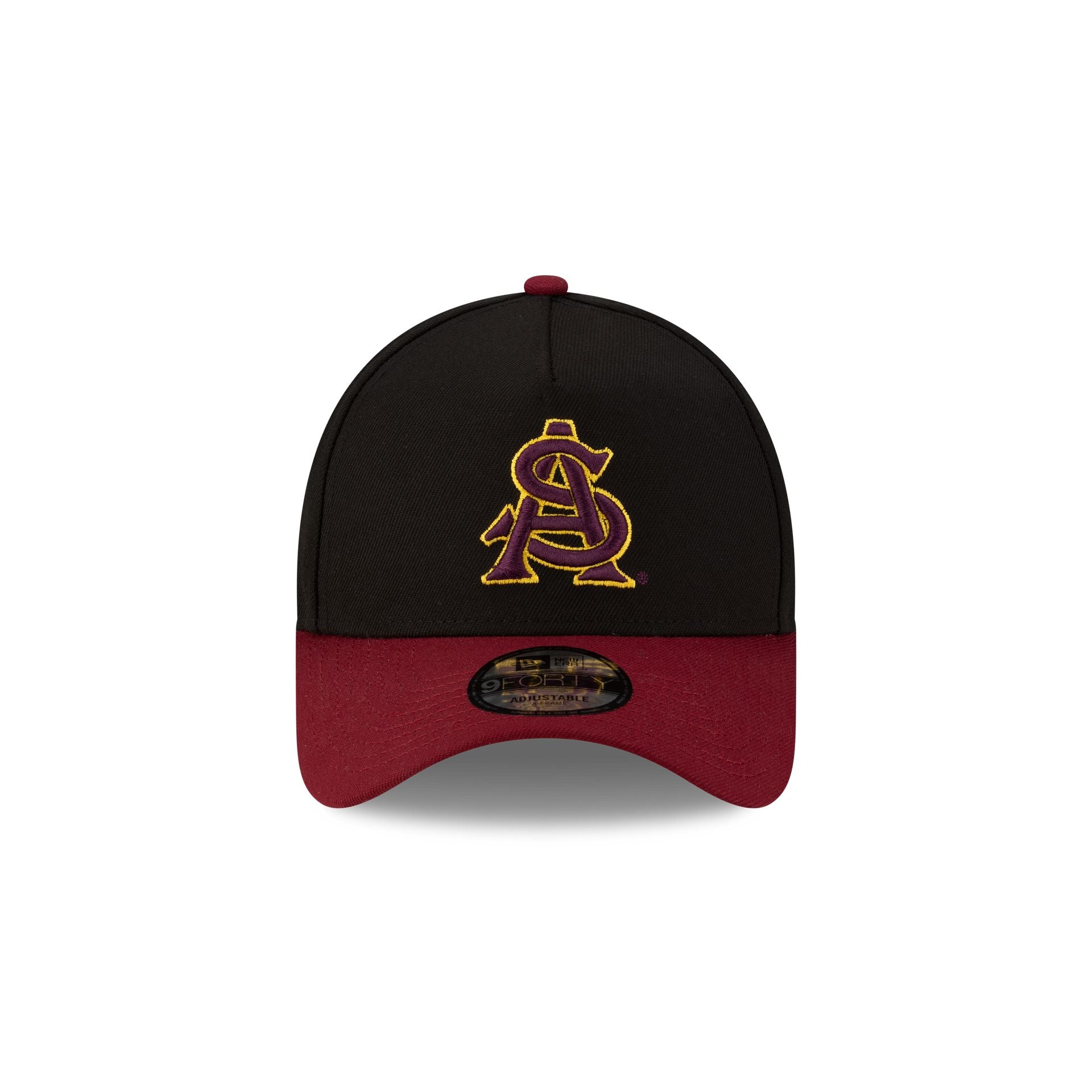 Alternative view of Arizona State Sun Devils Hand Signs Sidepatch 9Forty A-Frame Snapback Hat