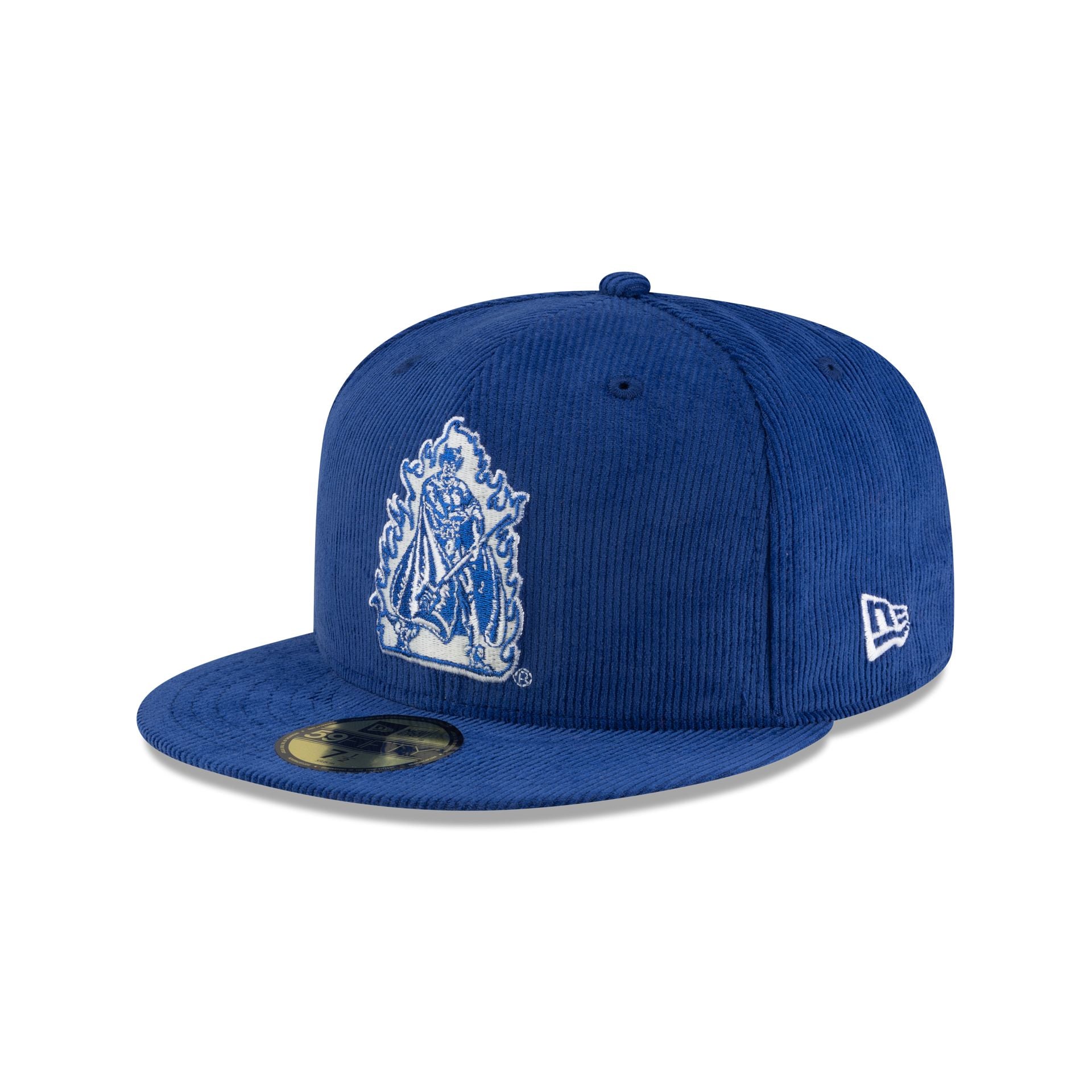 Duke Blue Devils Blue Corduroy College Vault 59Fifty Fitted Hat