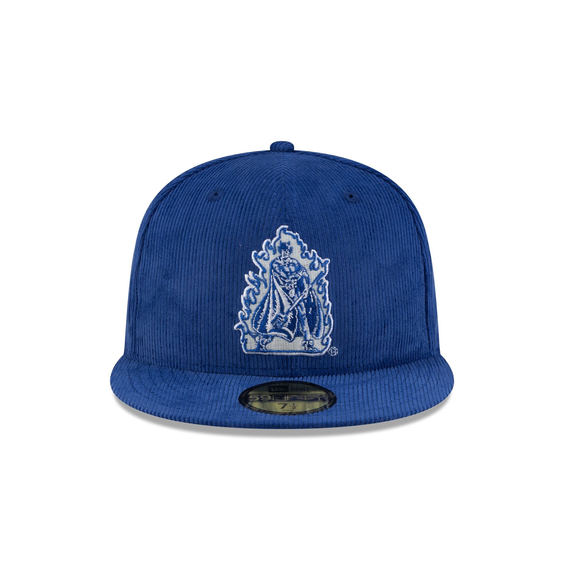 Alternative view of Duke Blue Devils Blue Corduroy College Vault 59Fifty Fitted Hat