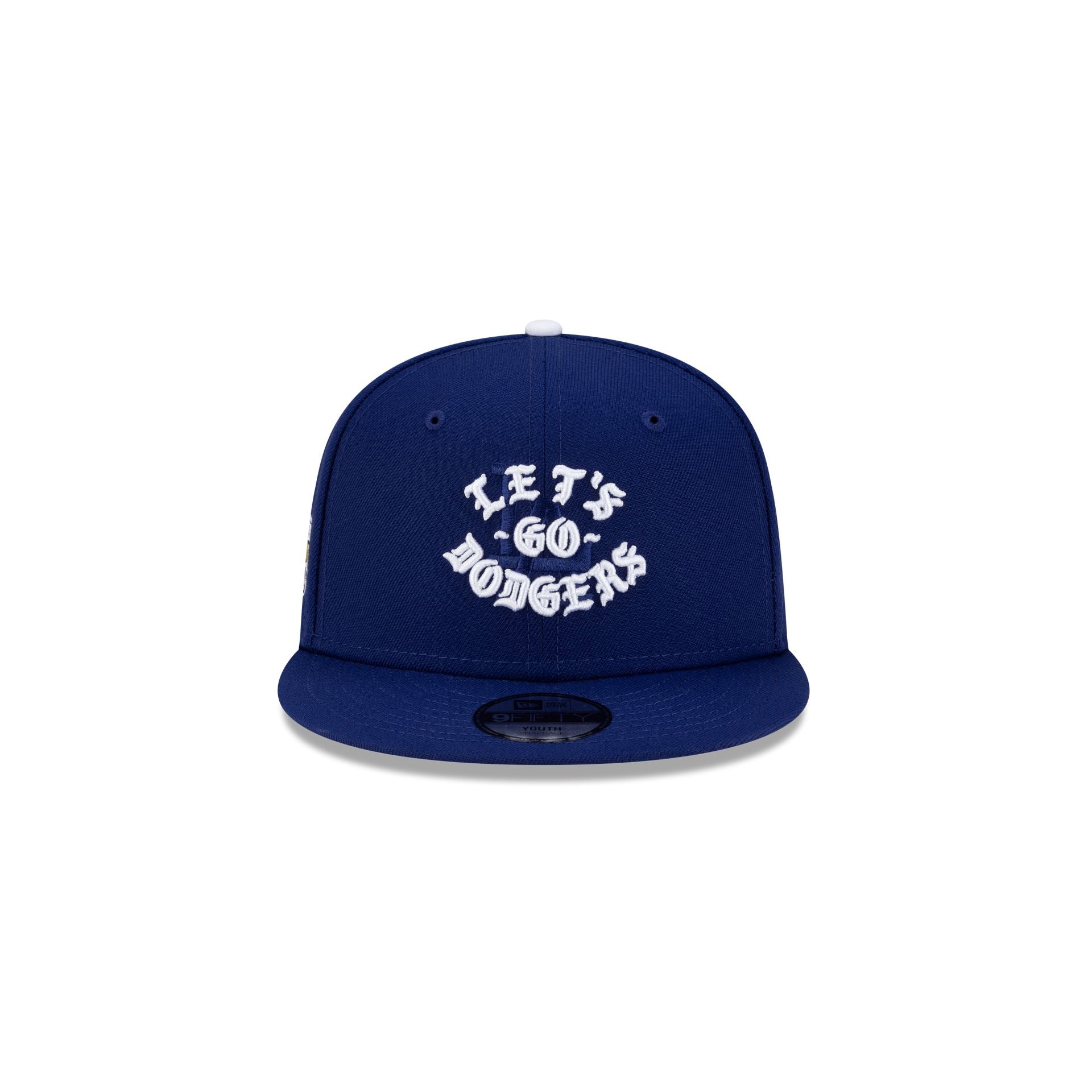 Alternative view of Born X Raised X Los Angeles Dodgers Let's Go World Series Kids 9Fifty Snapback Hat