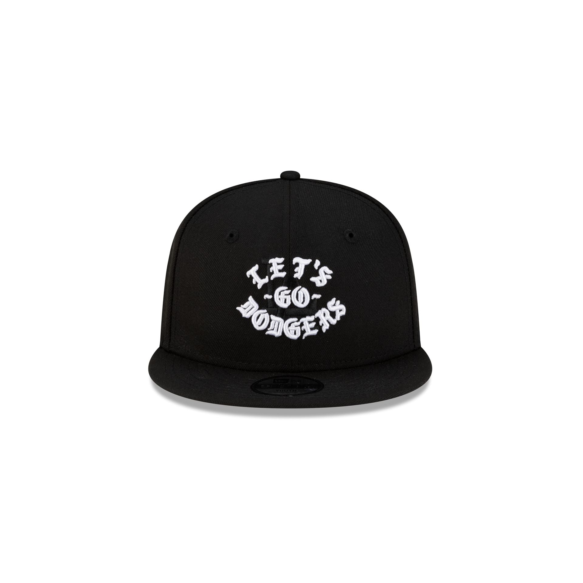 Alternative view of Born X Raised X Los Angeles Dodgers Let's Go World Series Kids Black 9Fifty Snapback Hat