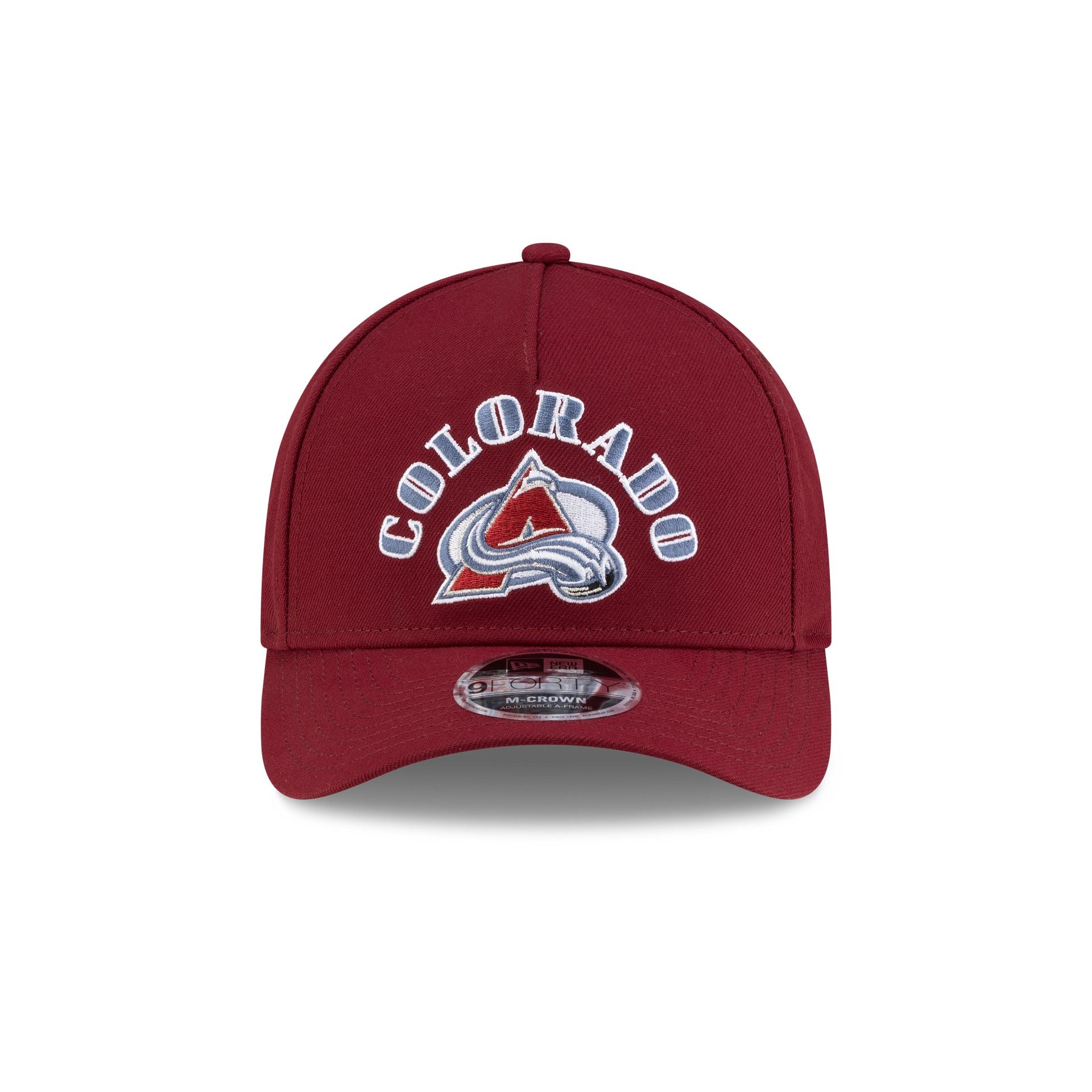 Alternative view of Colorado Avalanche Retro Arch 9Forty M-Crown A-Frame Snapback Hat