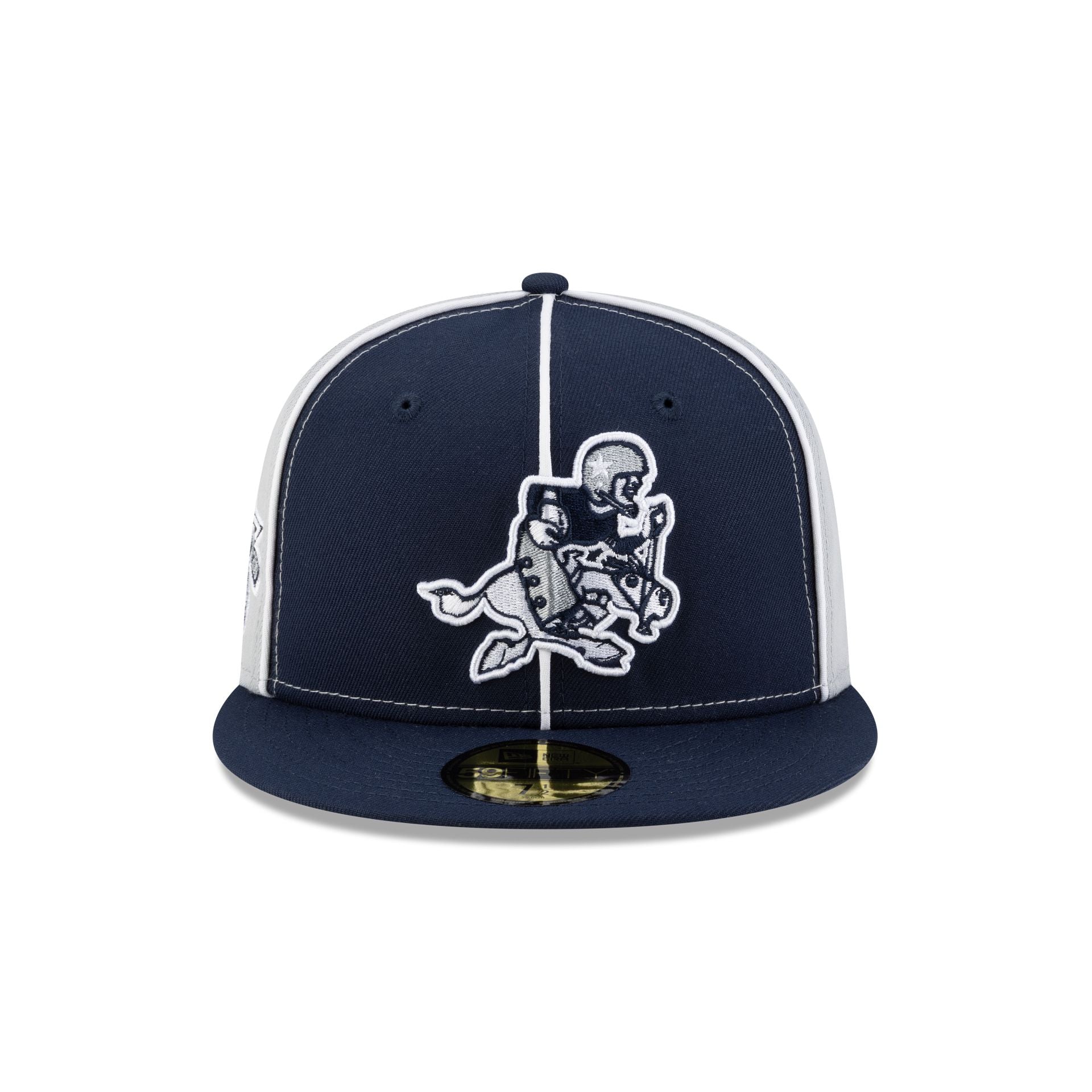 Alternative view of Dallas Cowboys Two-Tone Pinwheel 59Fifty Fitted Hat