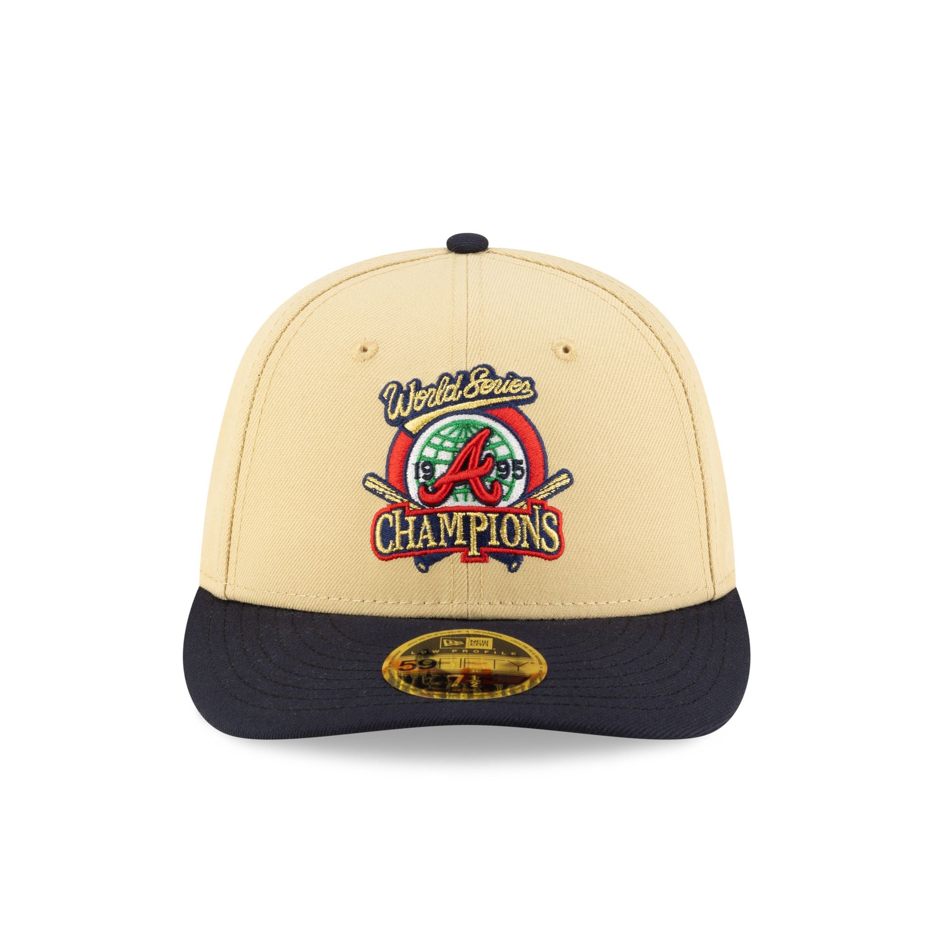 Alternative view of Atlanta Braves World Series Low Profile 59Fifty Fitted Hat