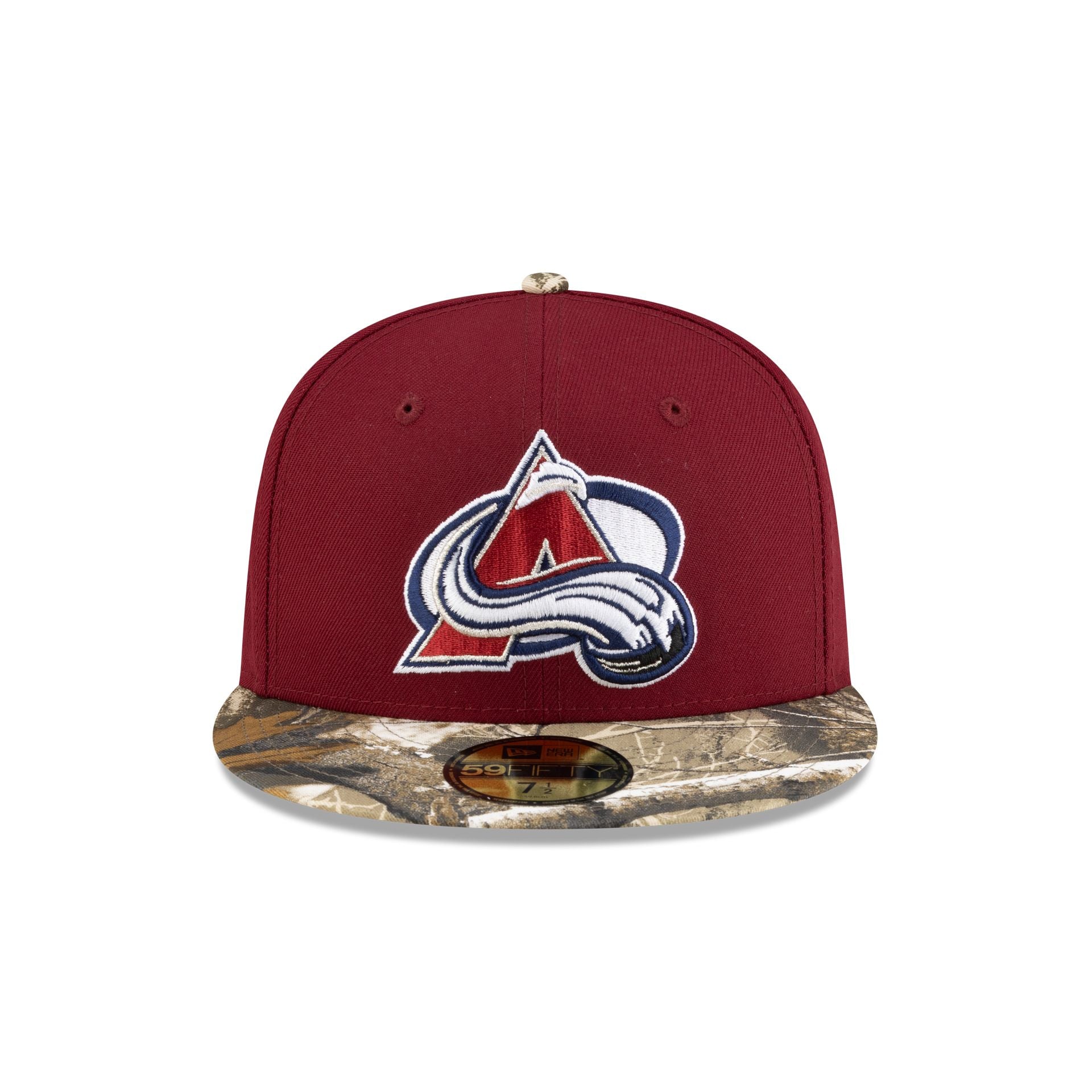 Alternative view of Colorado Avalanche Realtree Visor 59Fifty Fitted Hat