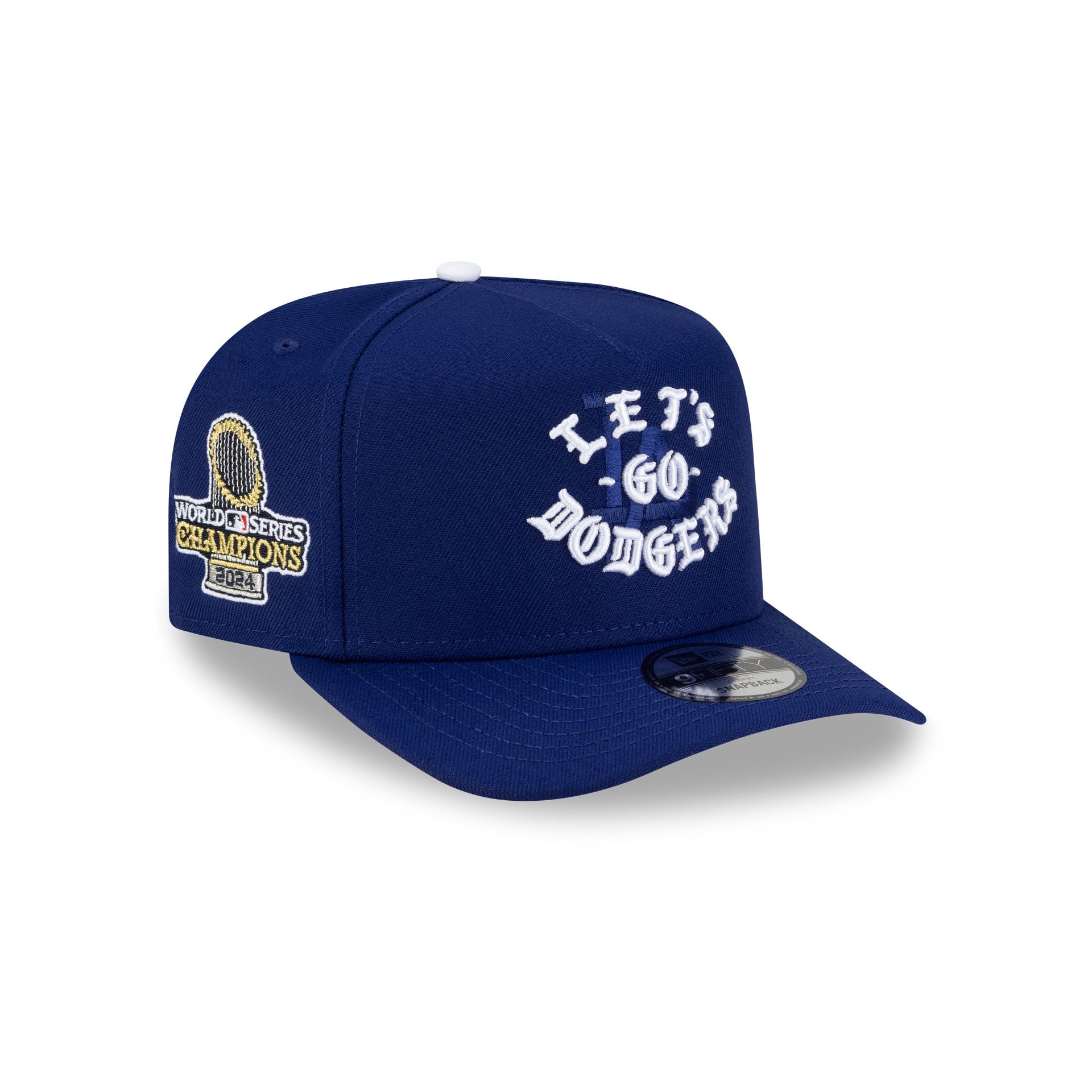 Born X Raised X Los Angeles Dodgers Let's Go World Series 9Fifty A-Frame Snapback Hat