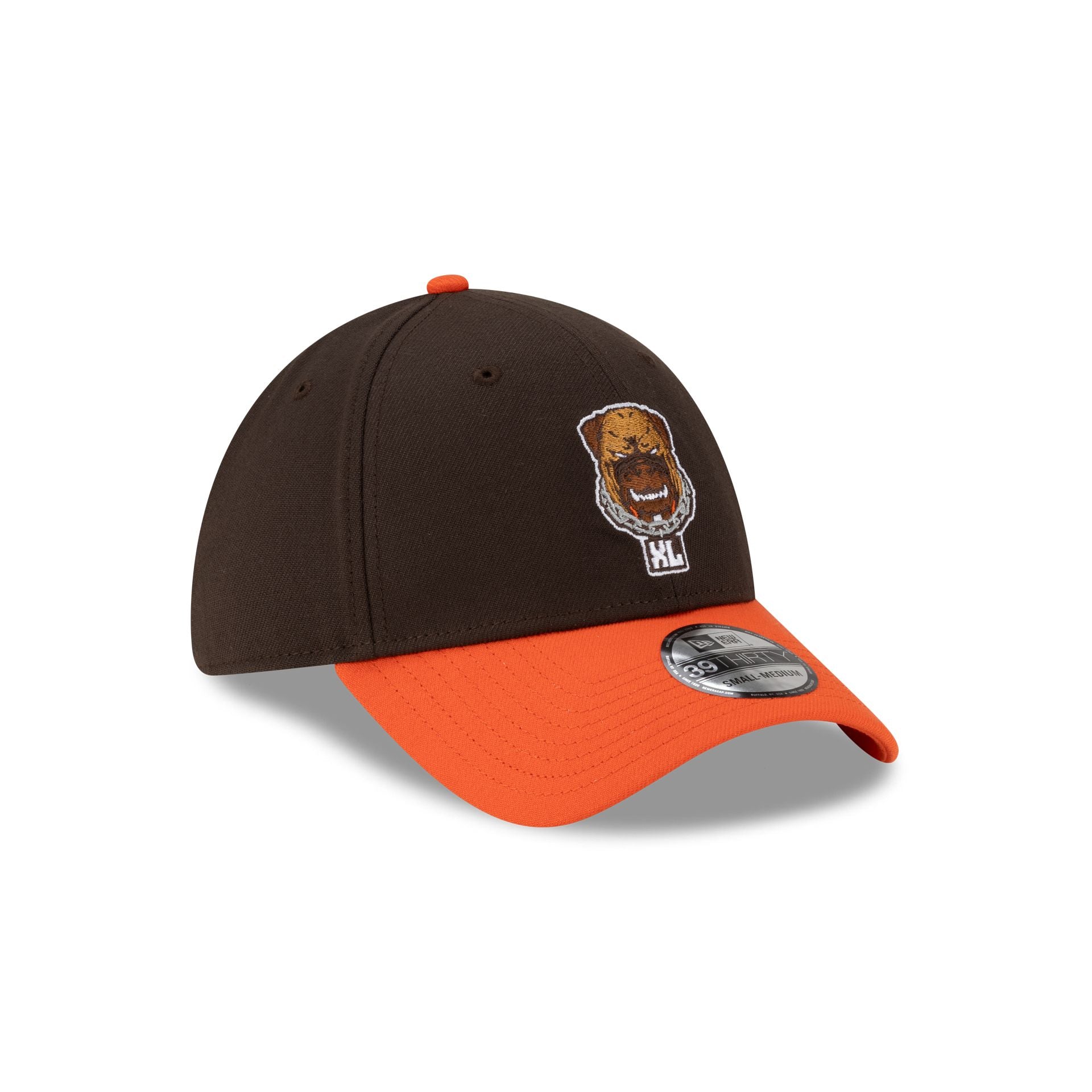 Alternative view of Cleveland Browns Dawg Pound 40Th Anniversary 39Thirty Stretch Fit Hat