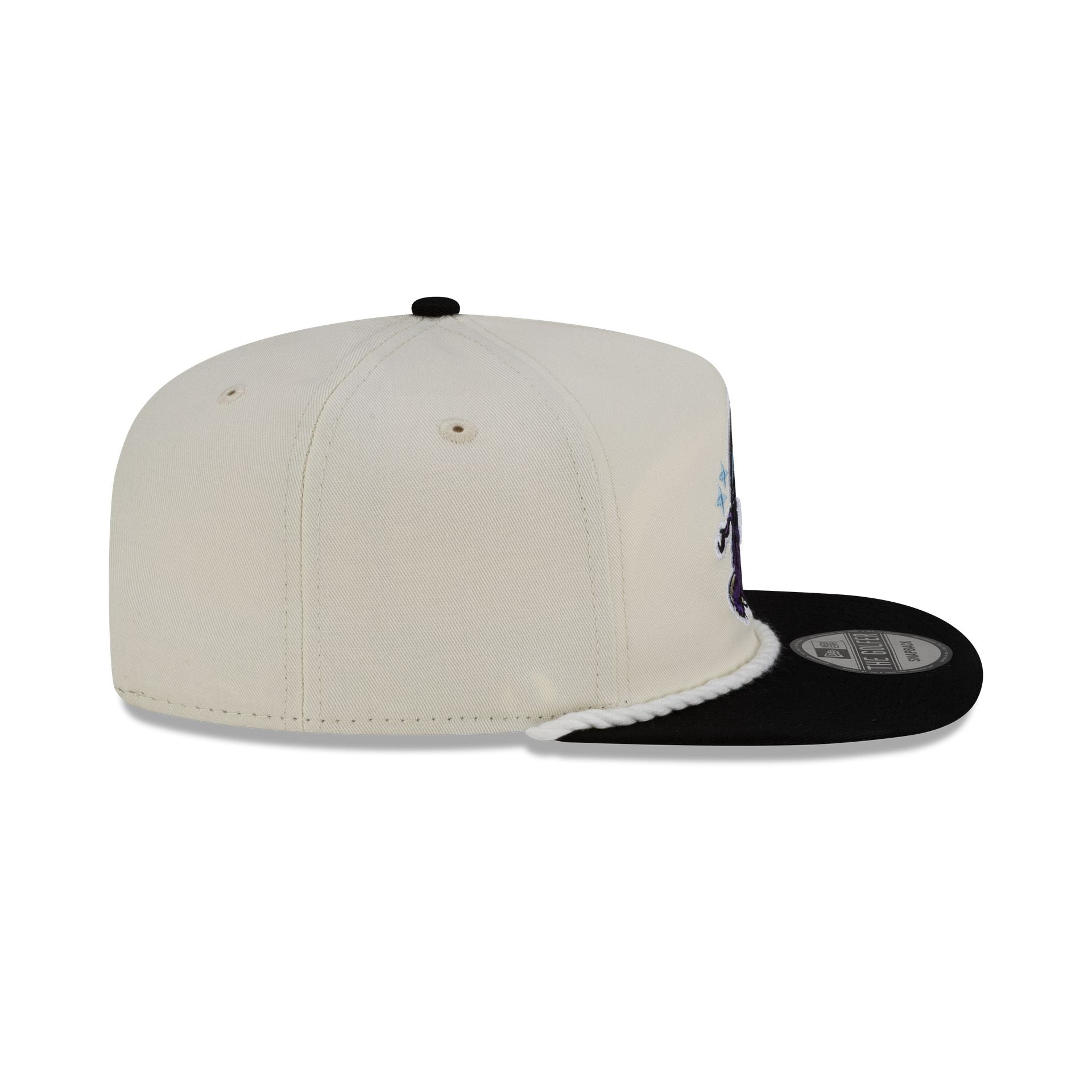 Erie Moon Mammoths Chrome White Golfer Adjustable Hat - Image 5