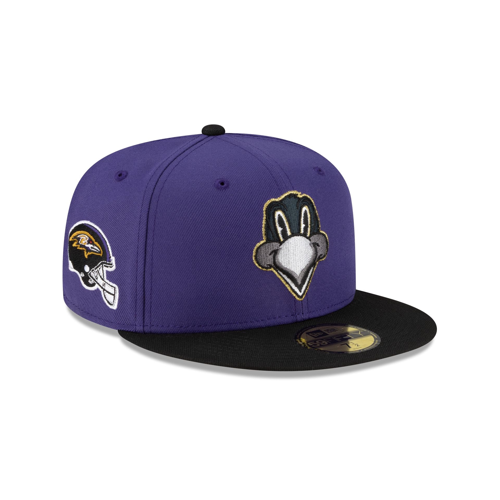 Baltimore Ravens Mascot 59Fifty Fitted Hat