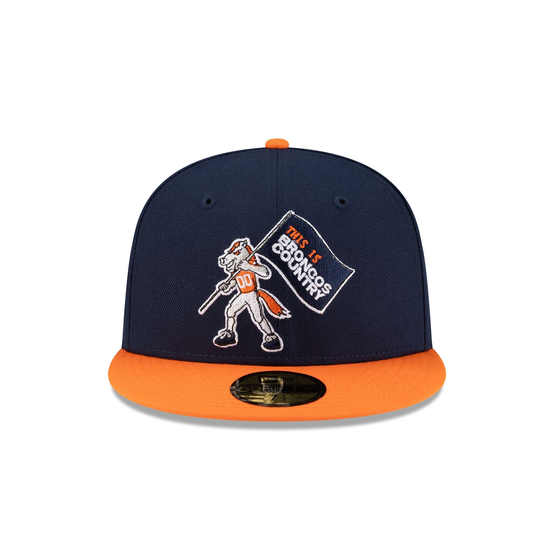 Alternative view of Denver Broncos Mascot 59Fifty Fitted Hat