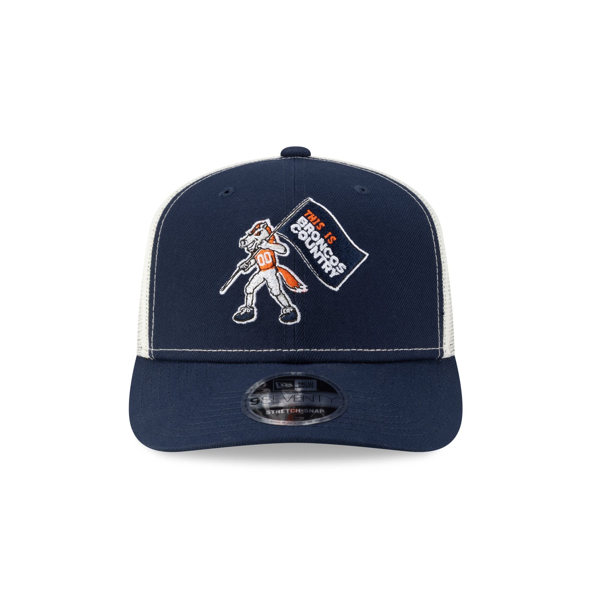 Alternative view of Denver Broncos Mascot 9Seventy Trucker Hat