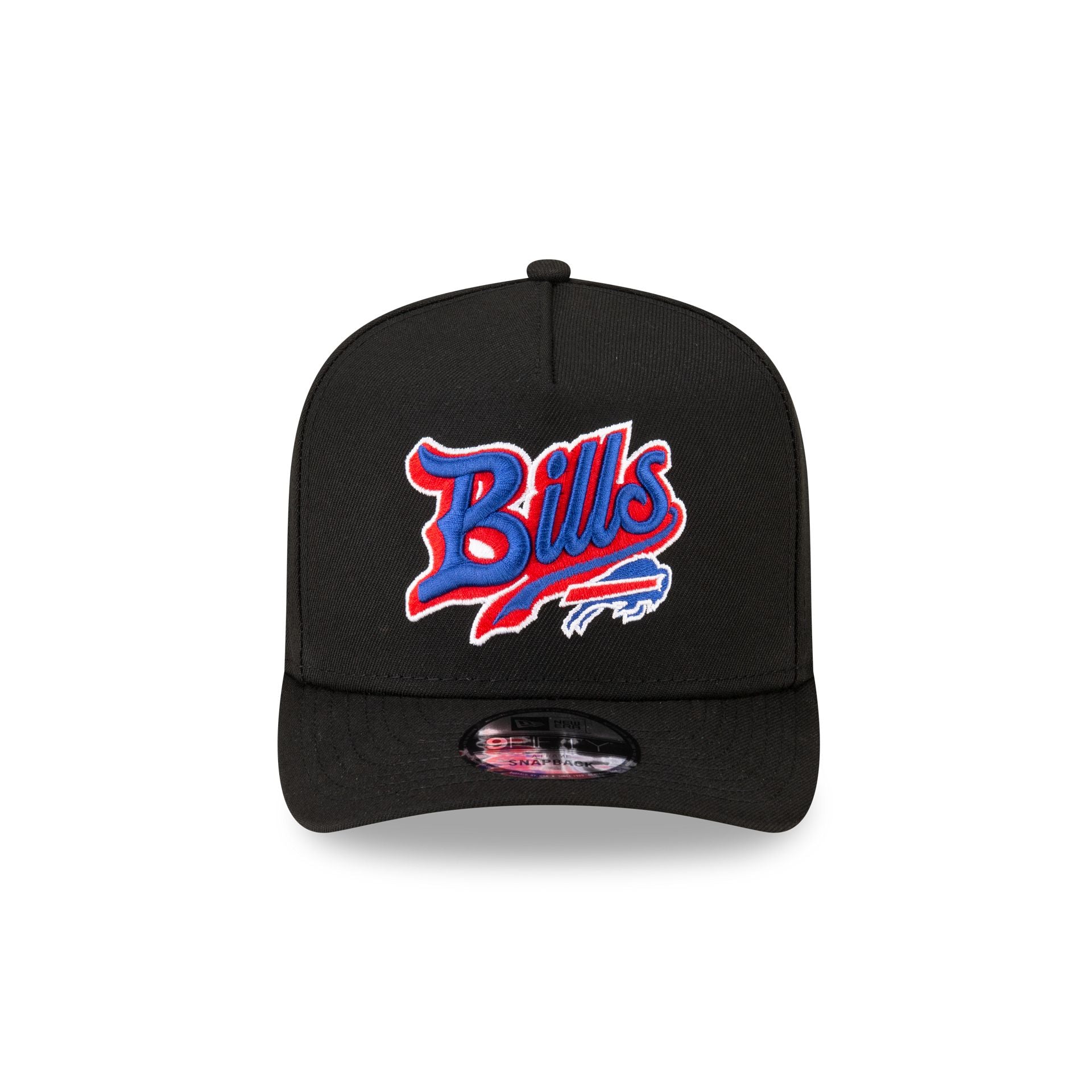 Alternative view of Born X Raised X Buffalo Bills Script Black 9Fifty A-Frame Snapback Hat