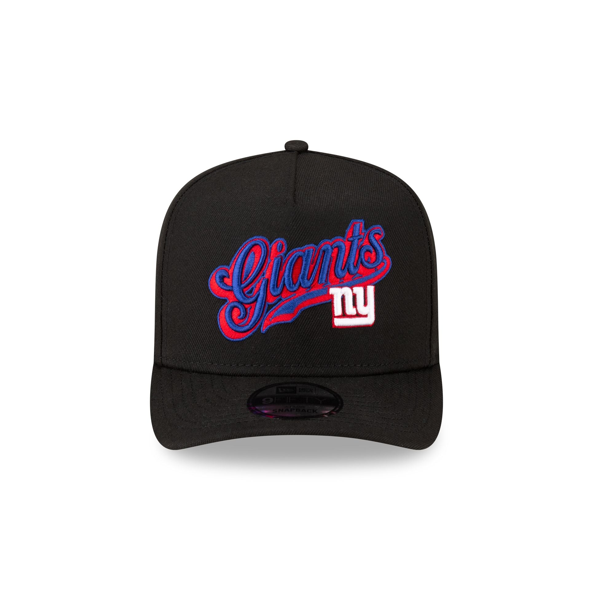 Alternative view of Born X Raised X New York Giants Script Black 9Fifty A-Frame Snapback Hat