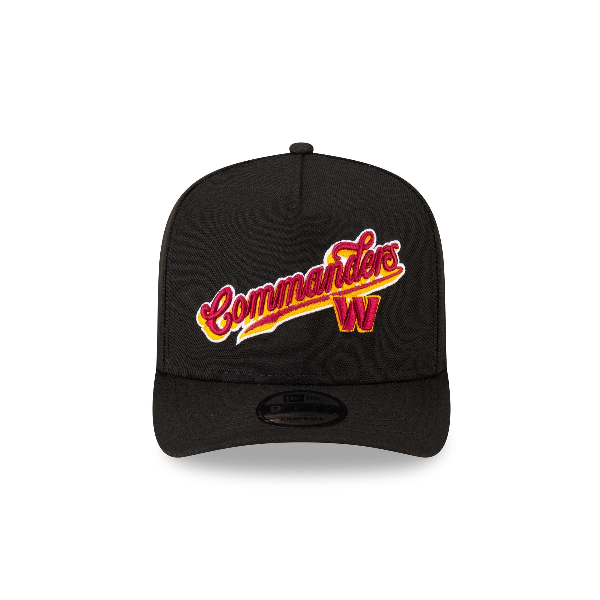 Alternative view of Born X Raised X Washington Commanders Script Black 9Fifty A-Frame Snapback Hat