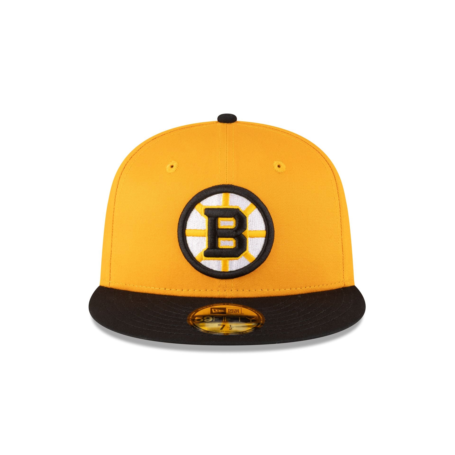 Alternative view of Boston Bruins Gold 59Fifty Fitted Hat