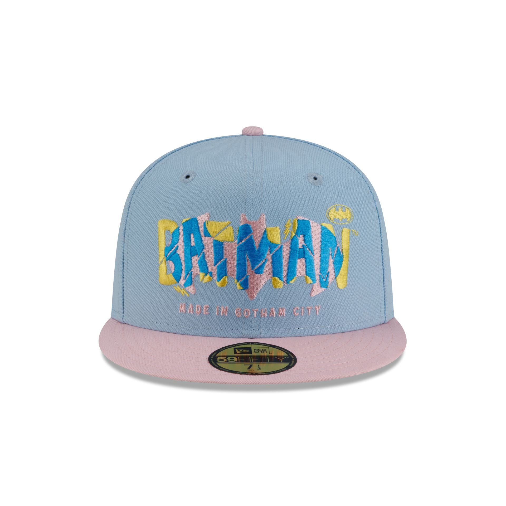 Alternative view of Batman Forever Blue Pink 59Fifty Fitted Hat