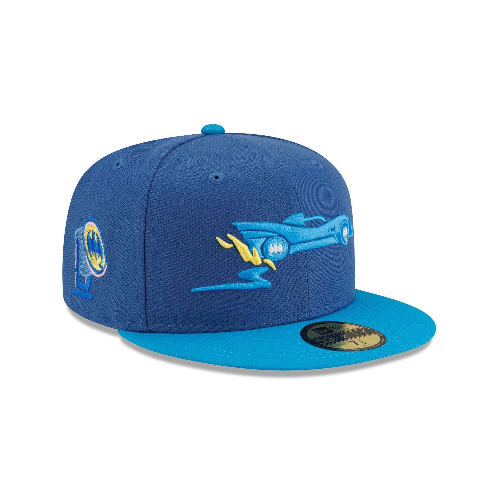 Batman Forever Two Tone Blue 59Fifty Fitted Hat