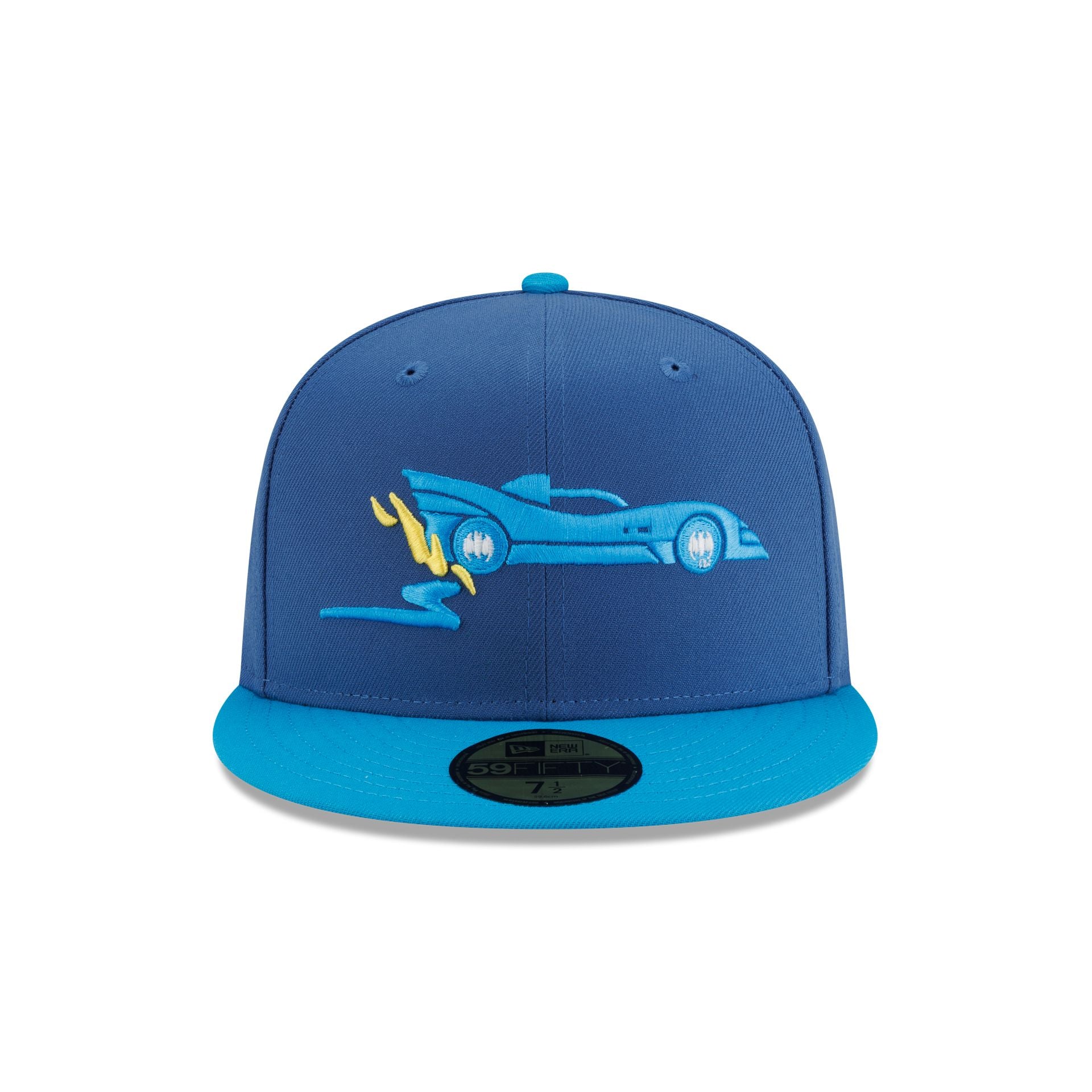 Alternative view of Batman Forever Two Tone Blue 59Fifty Fitted Hat