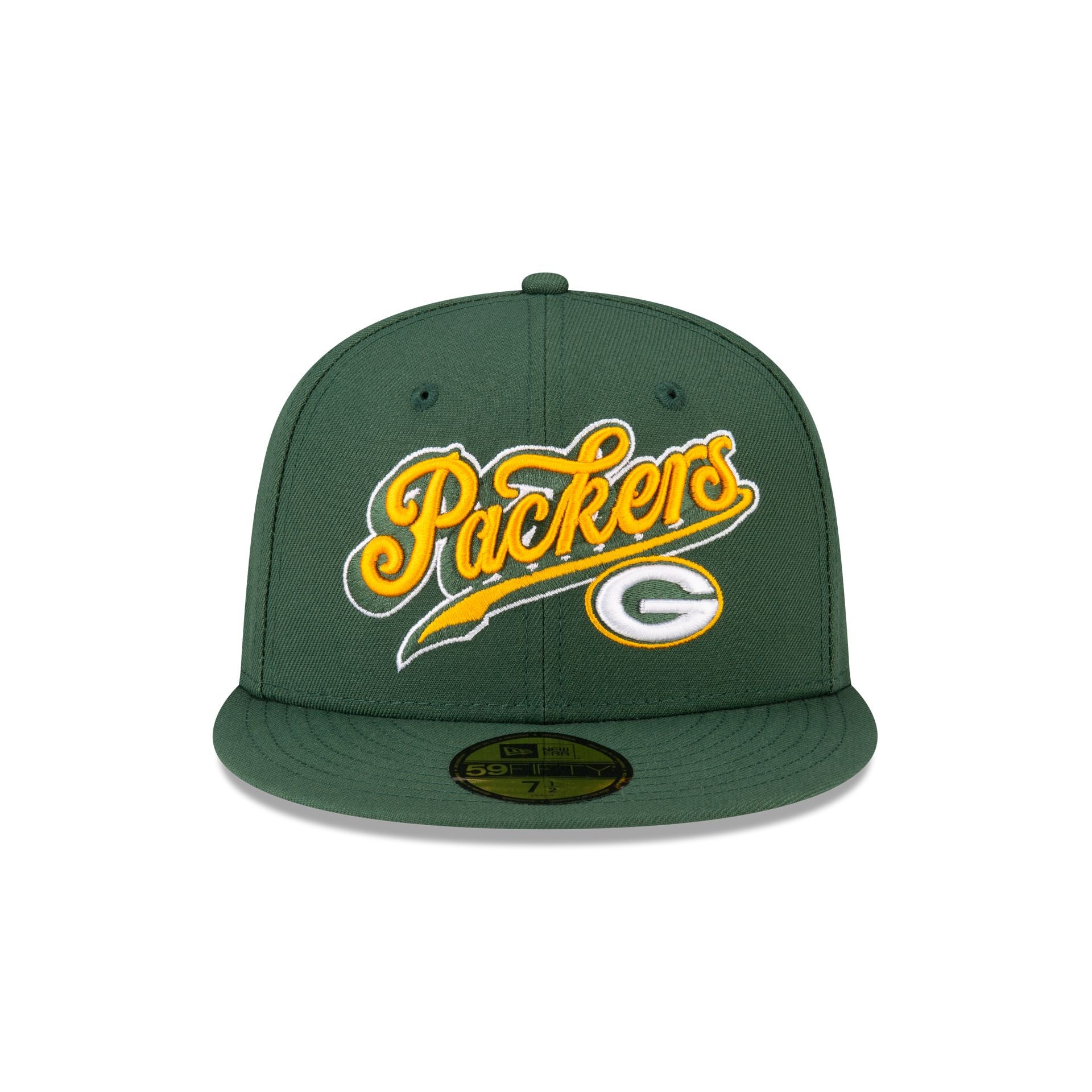 Alternative view of Born X Raised X Green Bay Packers Script 59Fifty Fitted Hat