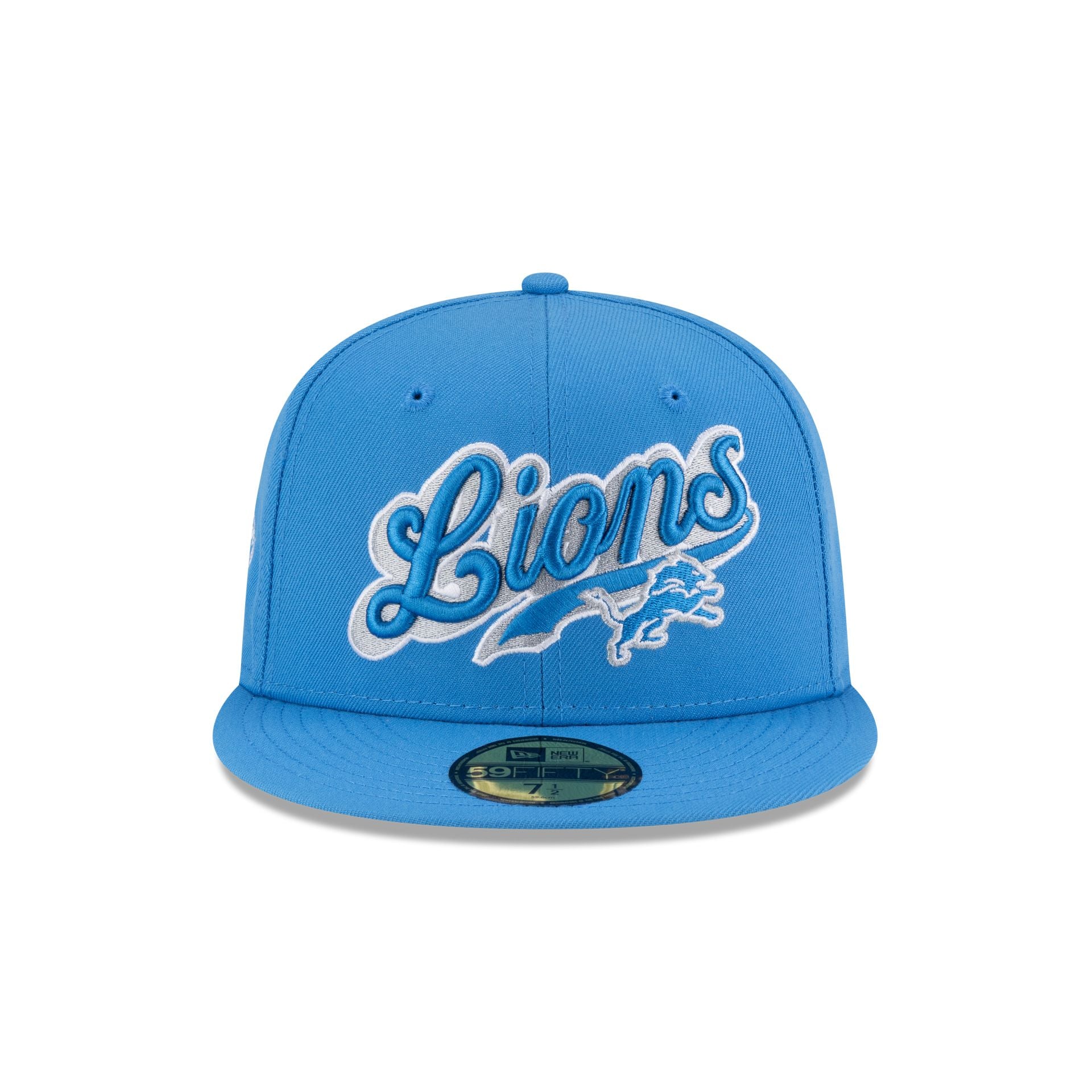 Alternative view of Born X Raised X Detroit Lions Script 59Fifty Fitted Hat