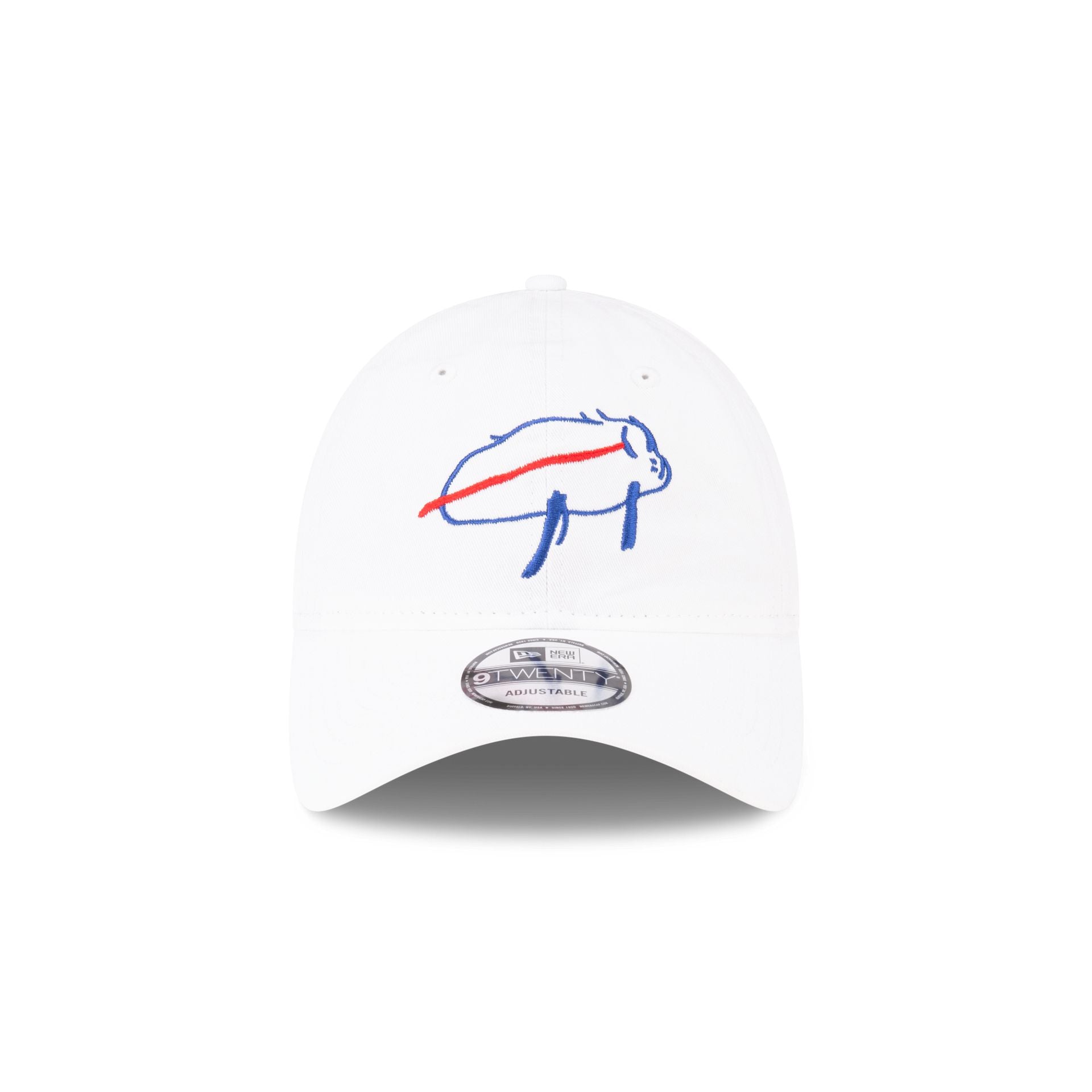 Alternative view of Buffalo Bills Billustration White 9Twenty Adjustable Hat