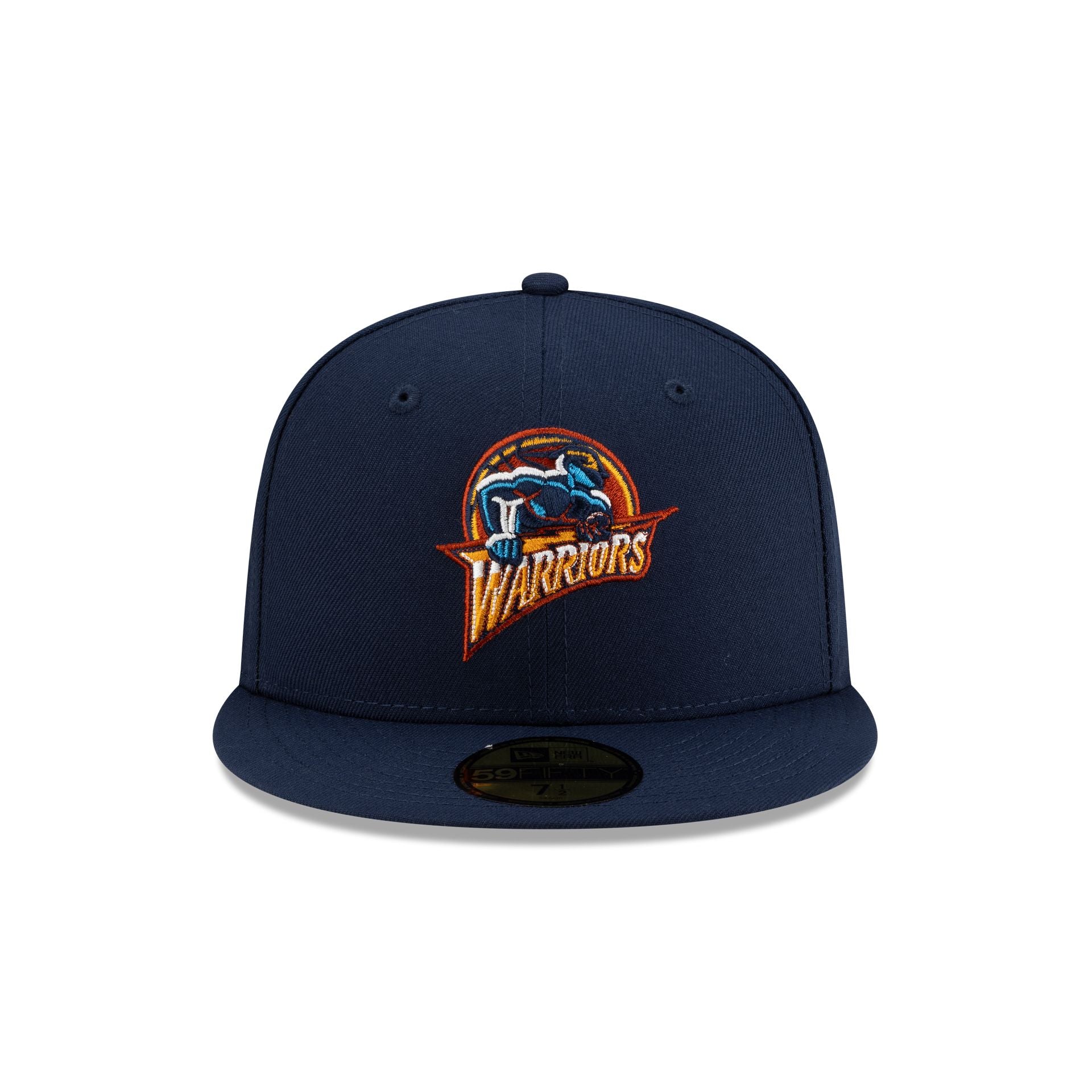 Alternative view of Golden State Warriors 1997-2009 Hardwood Classics Ocean Blue 59Fifty Fitted Hat